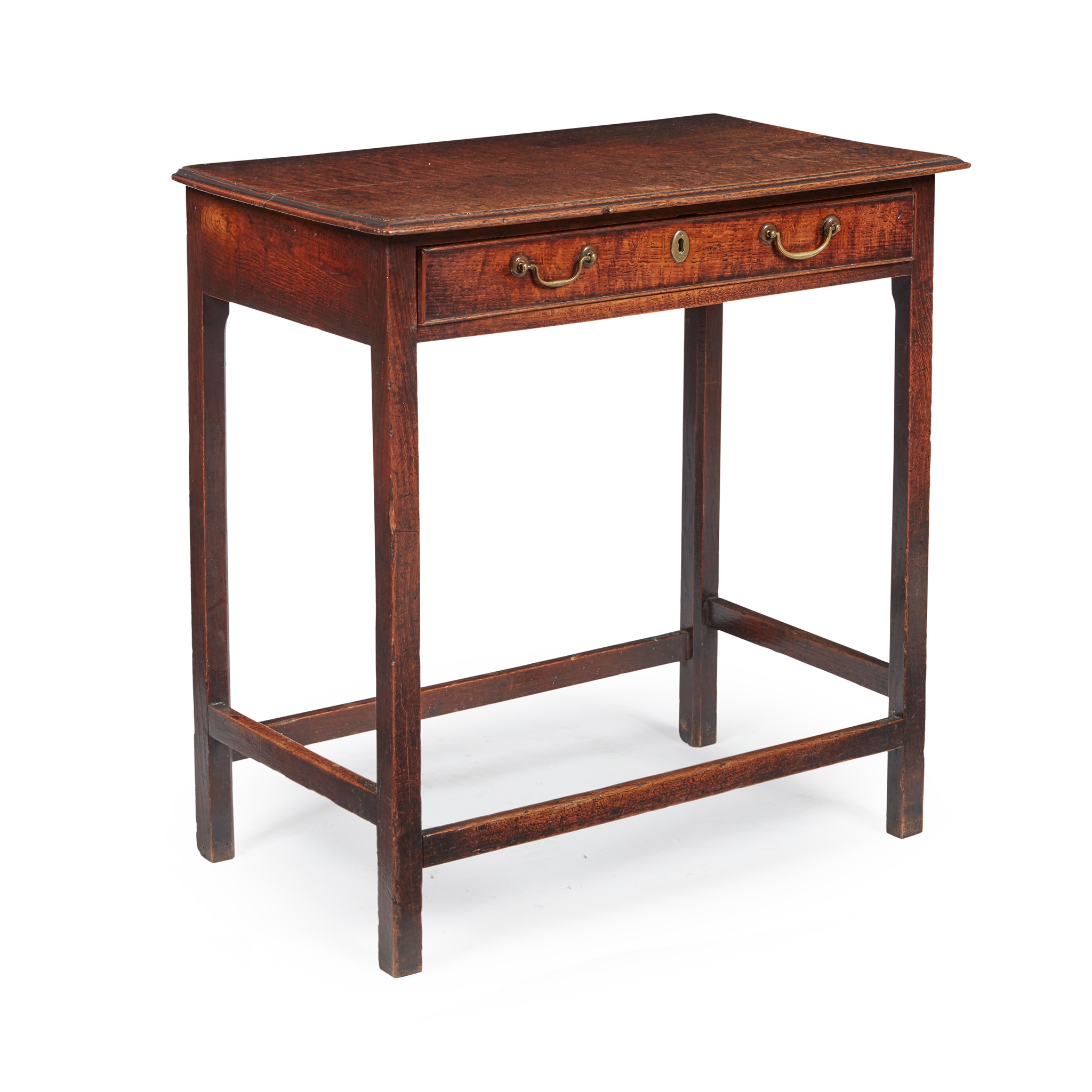 GEORGIAN OAK SIDE TABLE