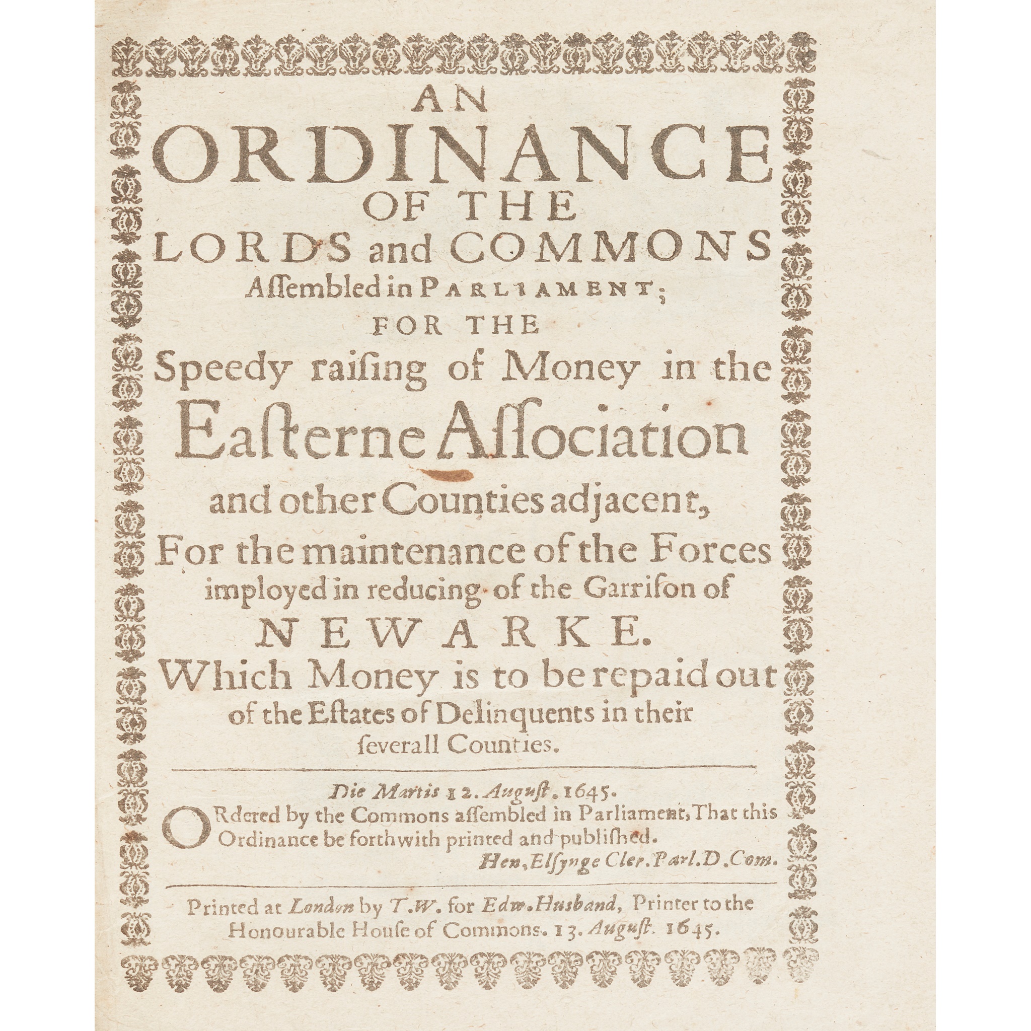 English Civil War