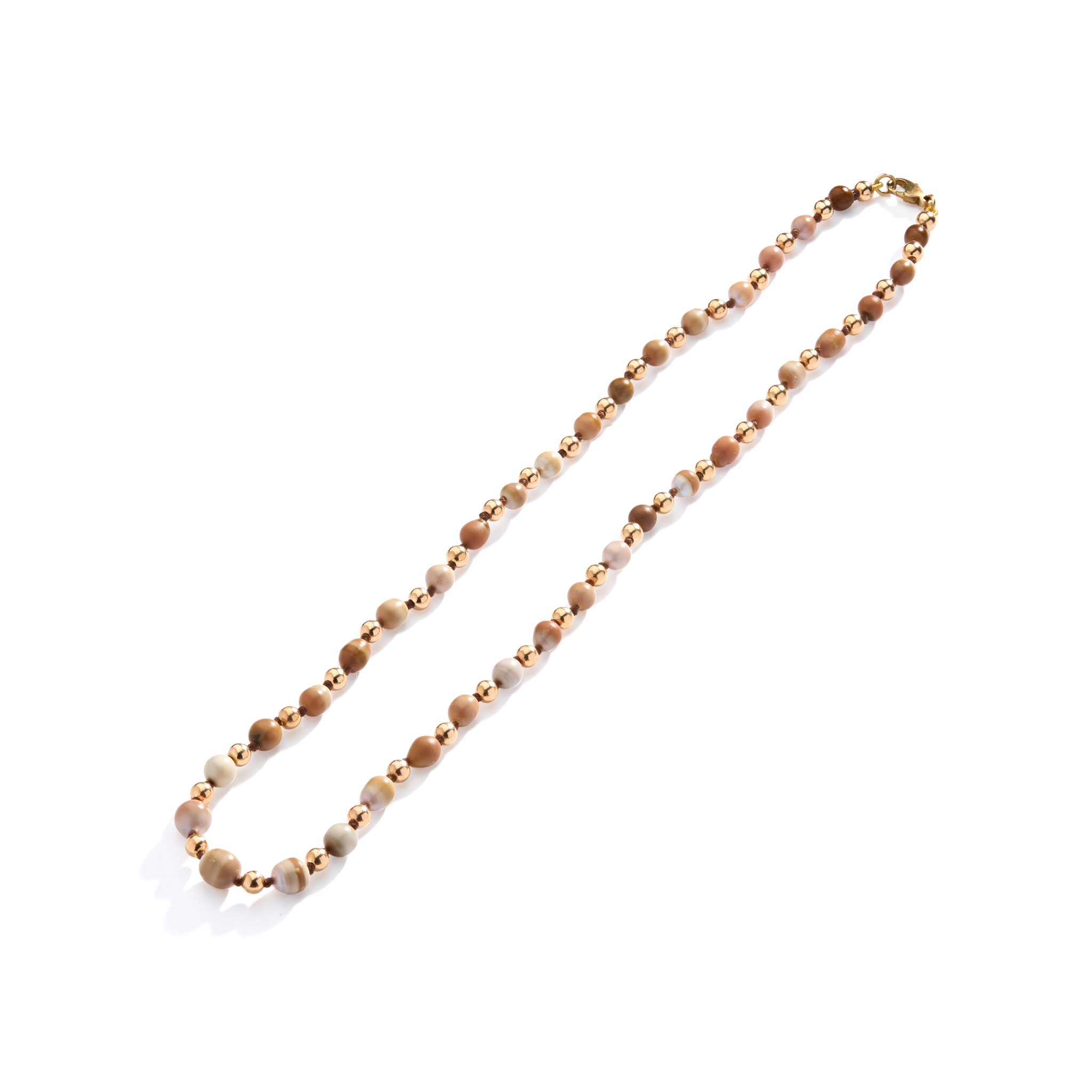 A SCOTTISH FRESHWATER PEARL NECKLACE