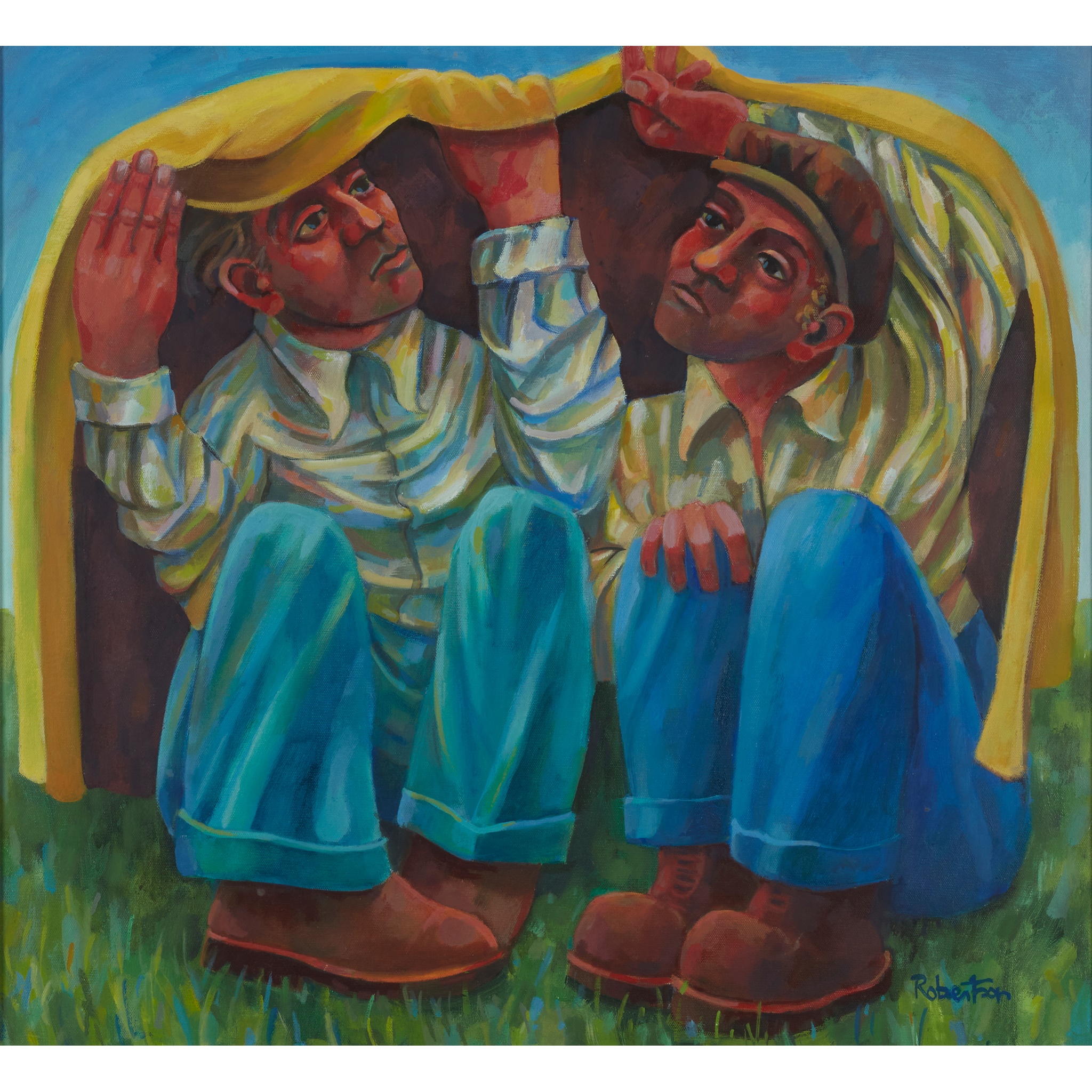 JONATHAN ROBERTSON (SCOTTISH 1947-)