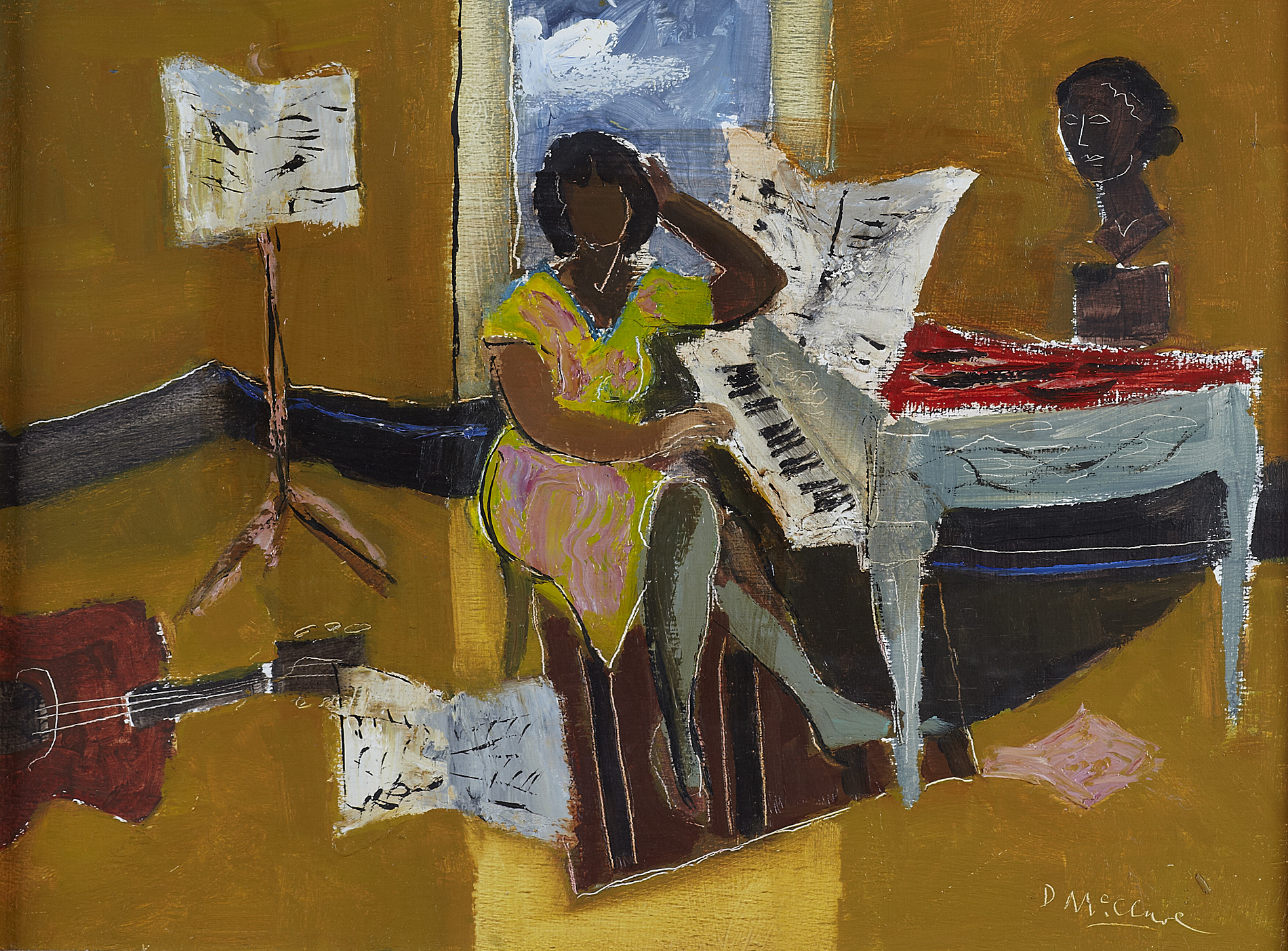 DAVID MCCLURE R.S.A. R.S.W. (SCOTTISH 1926-1998)