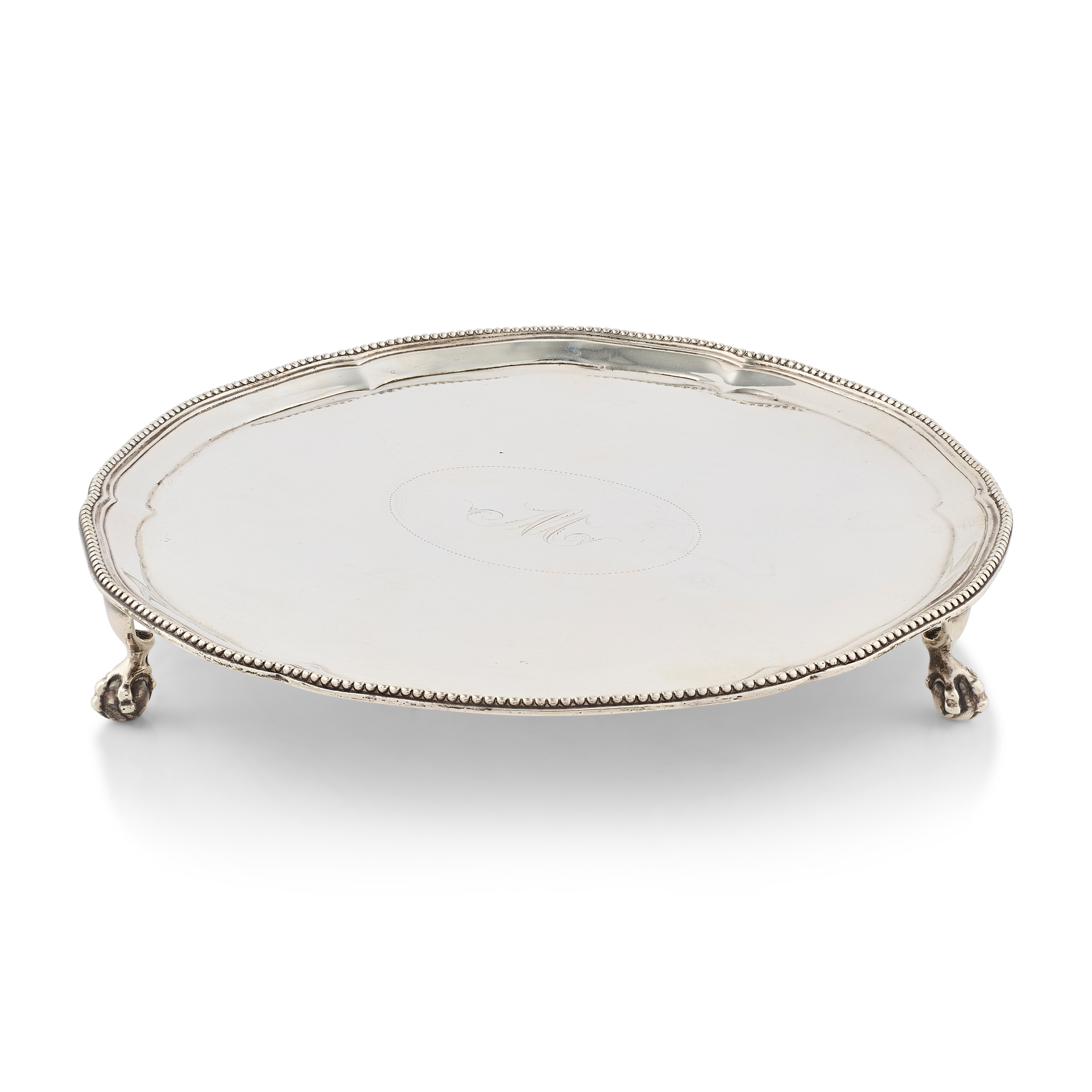 A GEORGE III SALVER