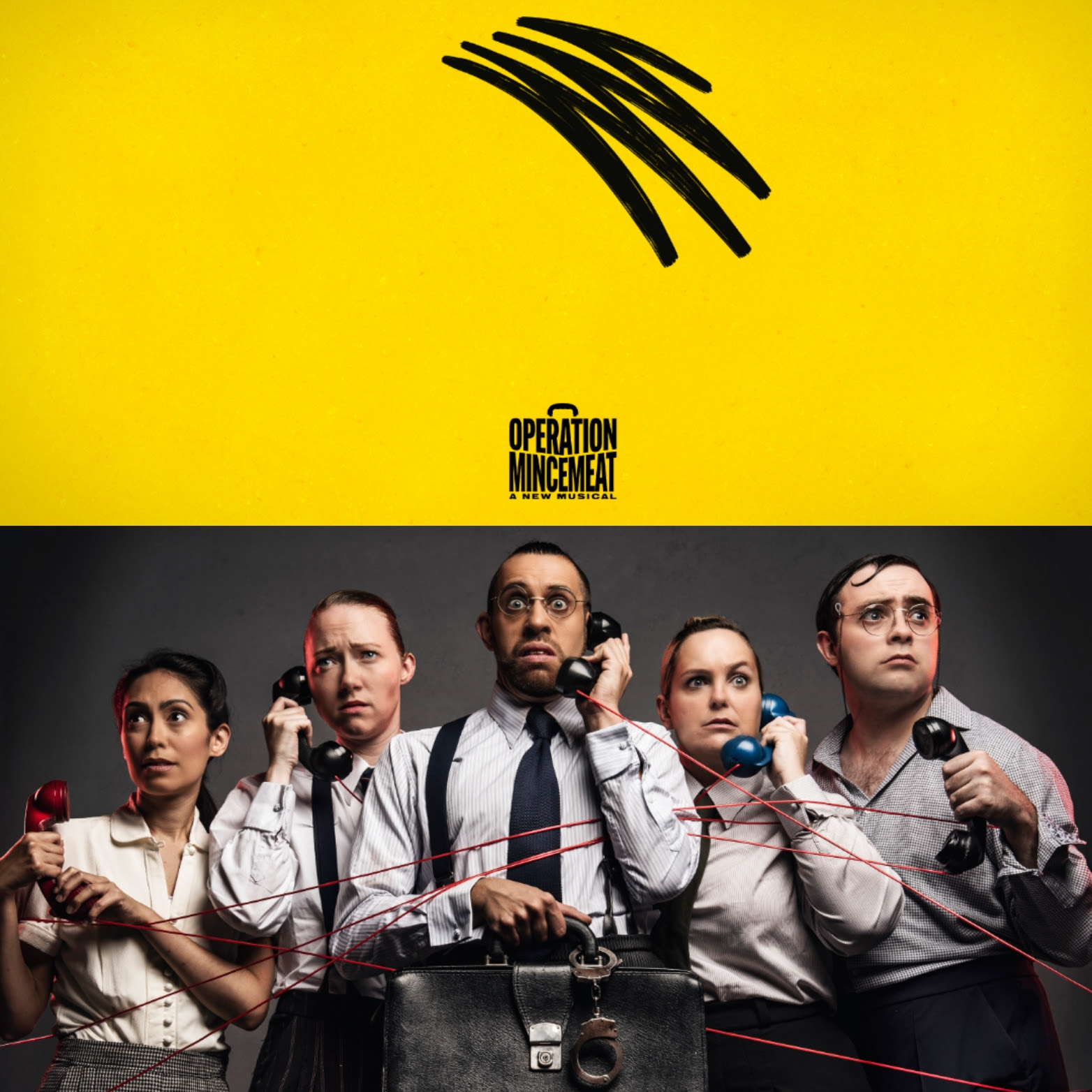 TWO TICKETS TO NEW MUSICAL 'OPERATION MINCEMEAT', PLUS SIGNED MERCHANDISE