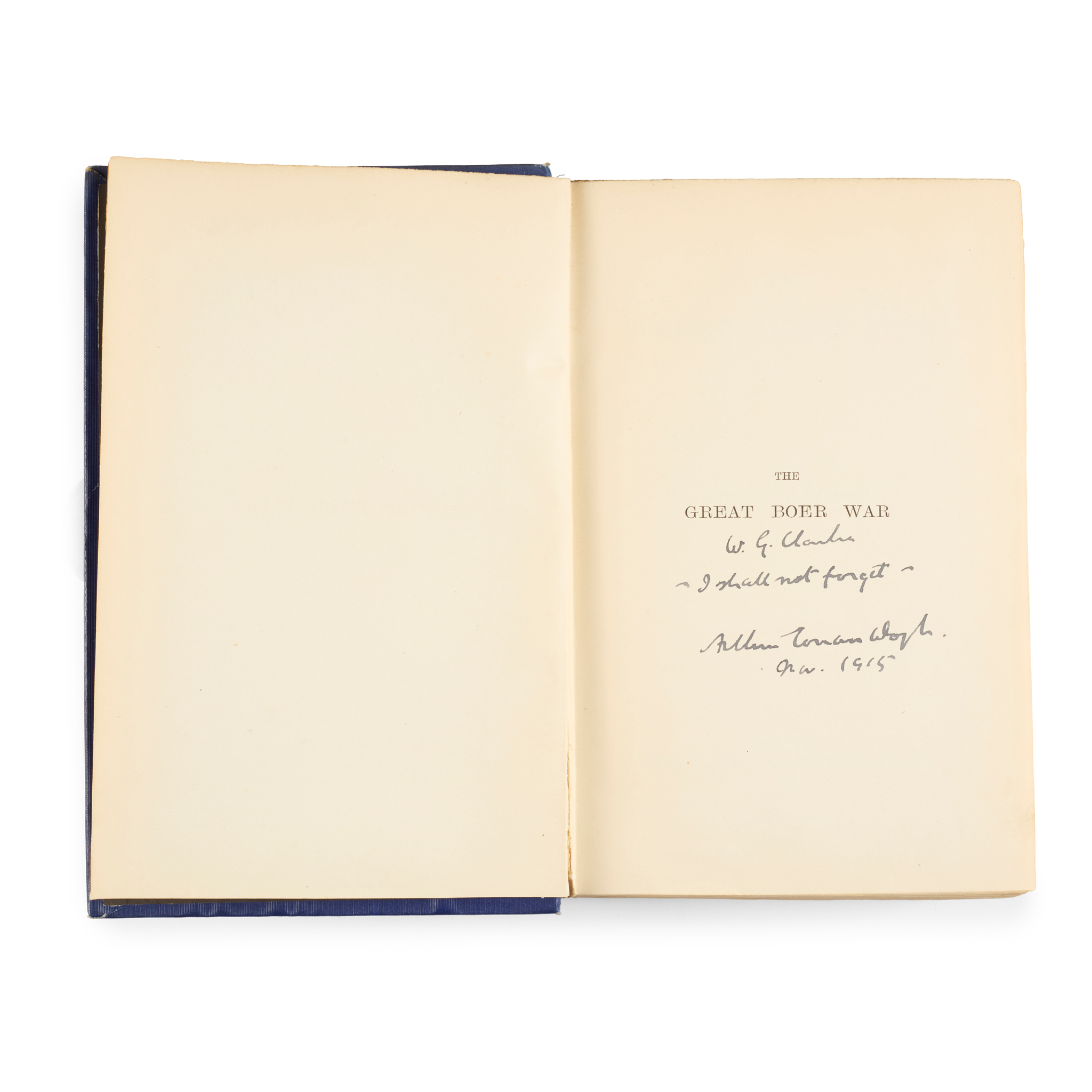 Doyle, Sir Arthur Conan (1859-1930) - inscribed