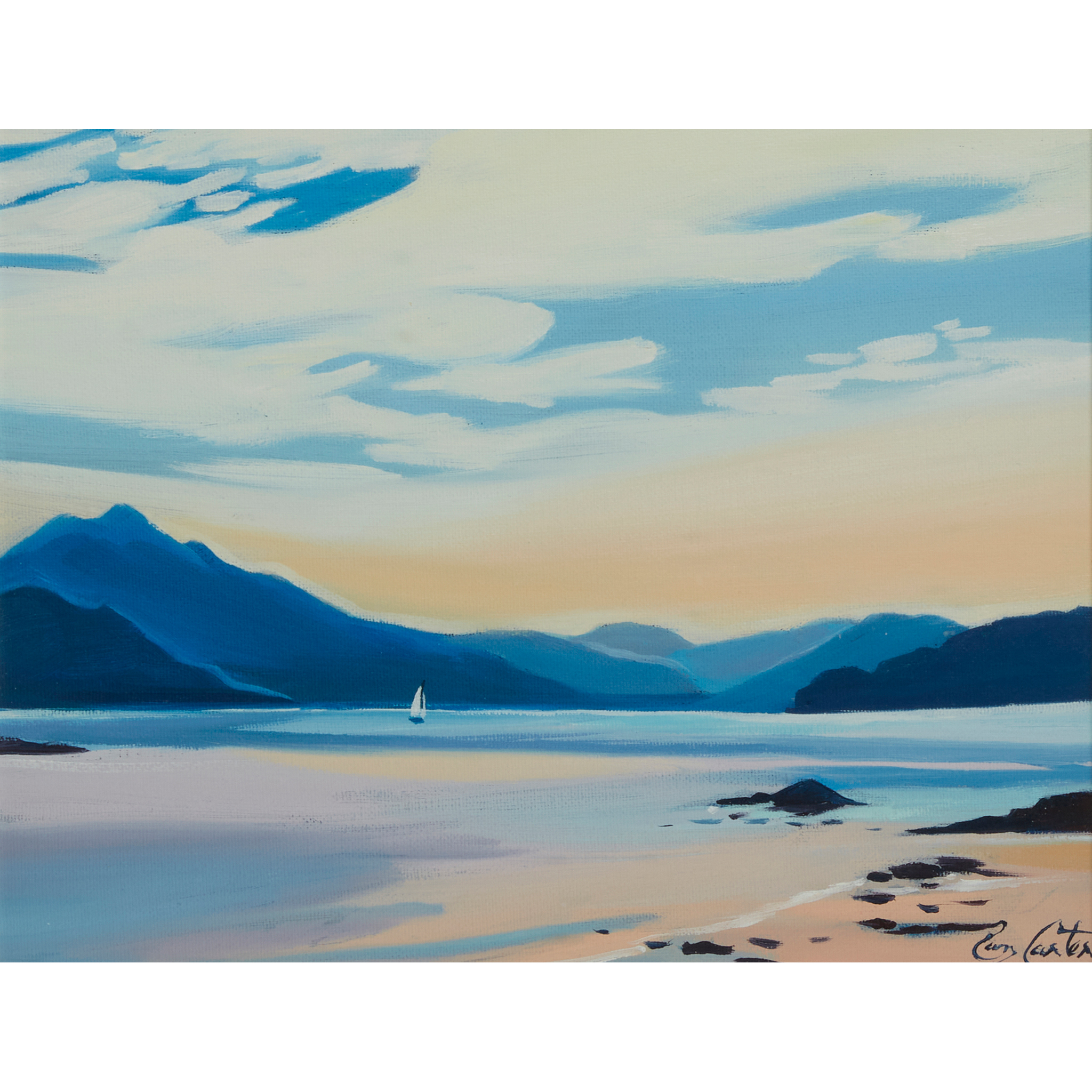 PAM CARTER D.A., P.A.I. (SCOTTISH 1952-2022)