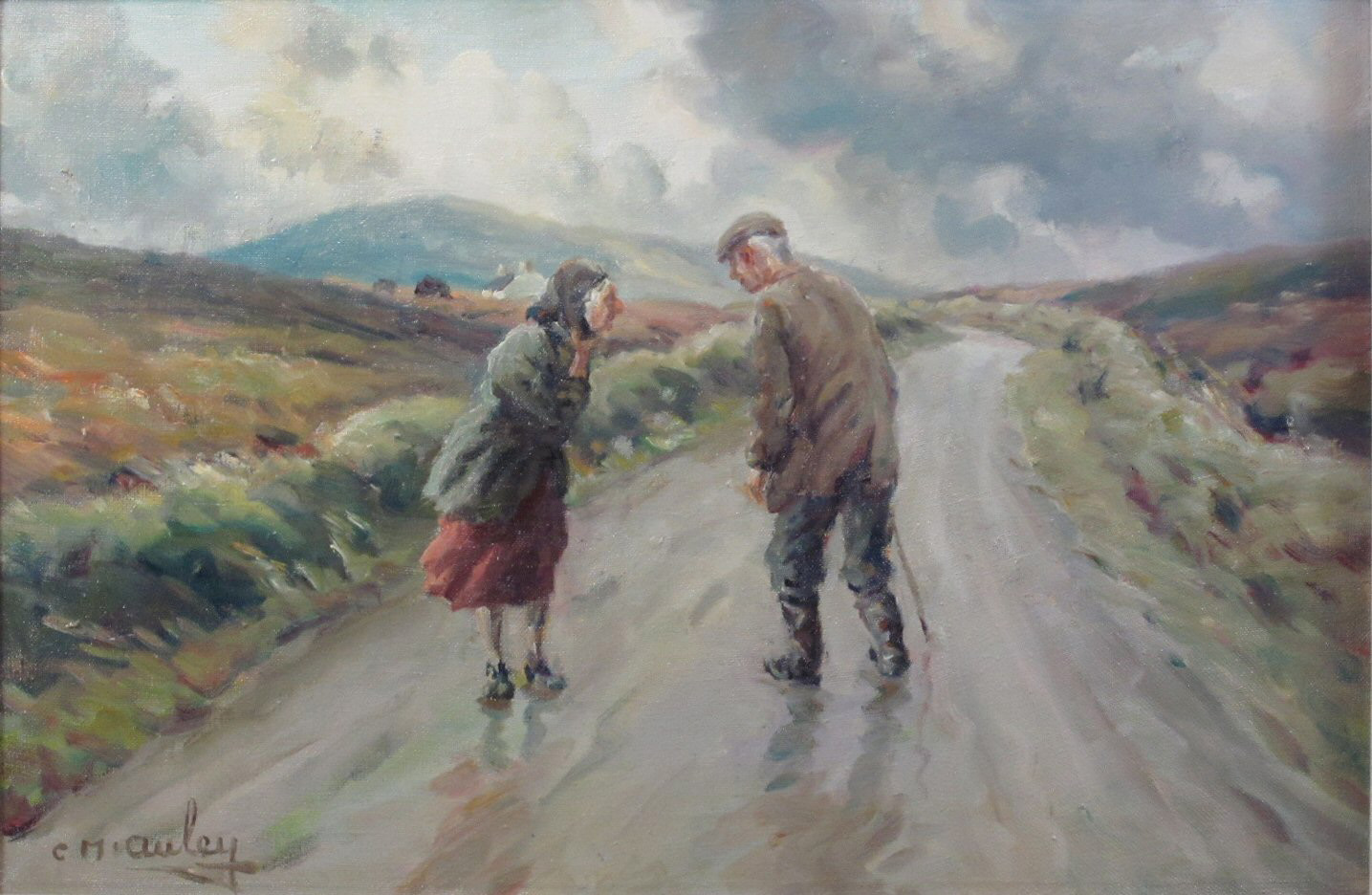 CHARLES J. MCAULEY (IRISH 1910-1999)