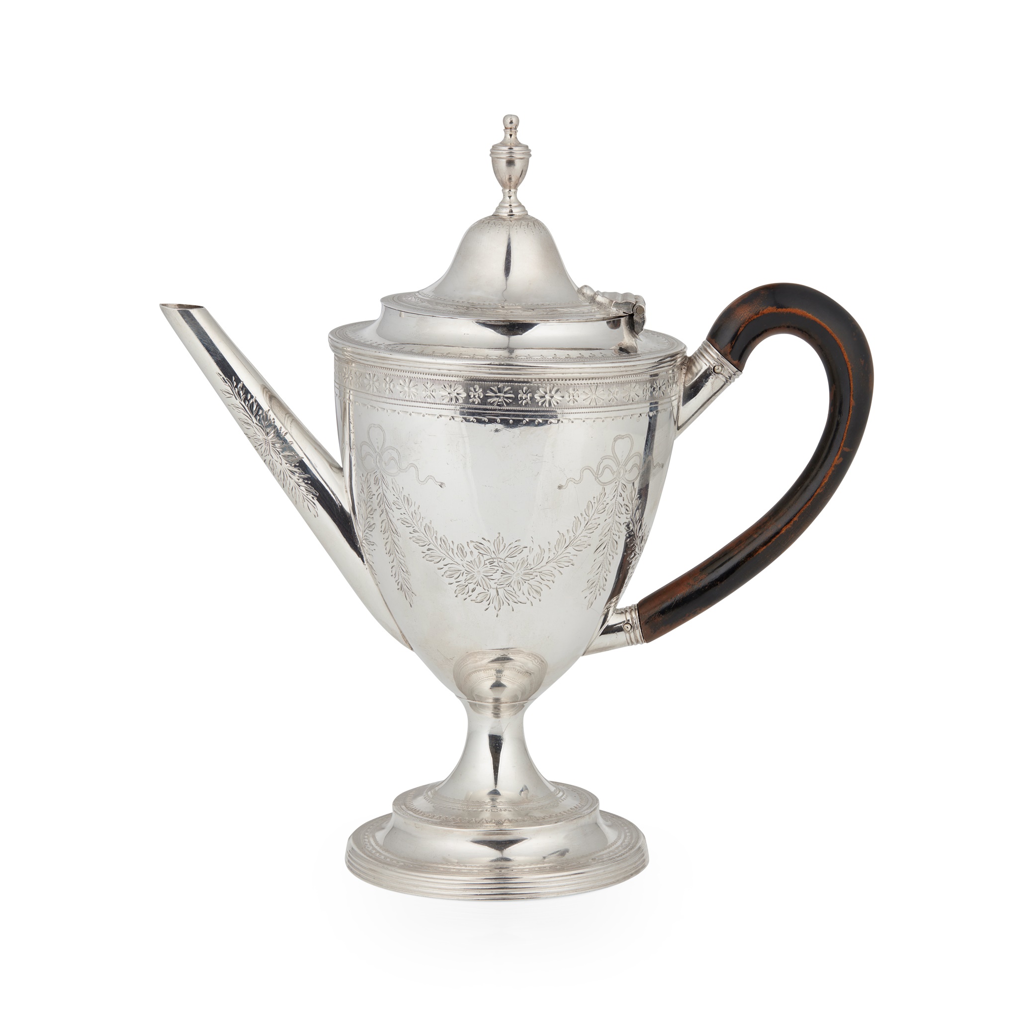 A George III coffee pot