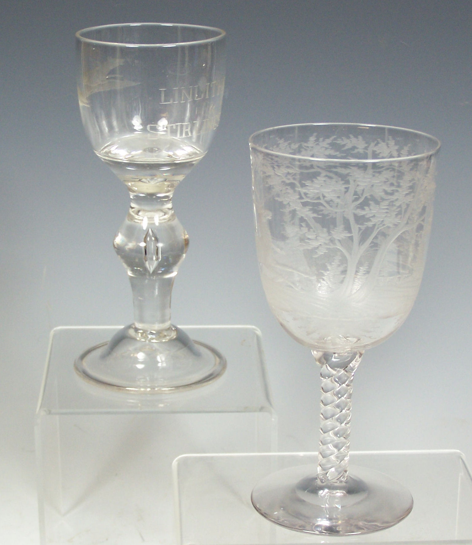 A Linlithgow and Stirlingshire Hunt goblet