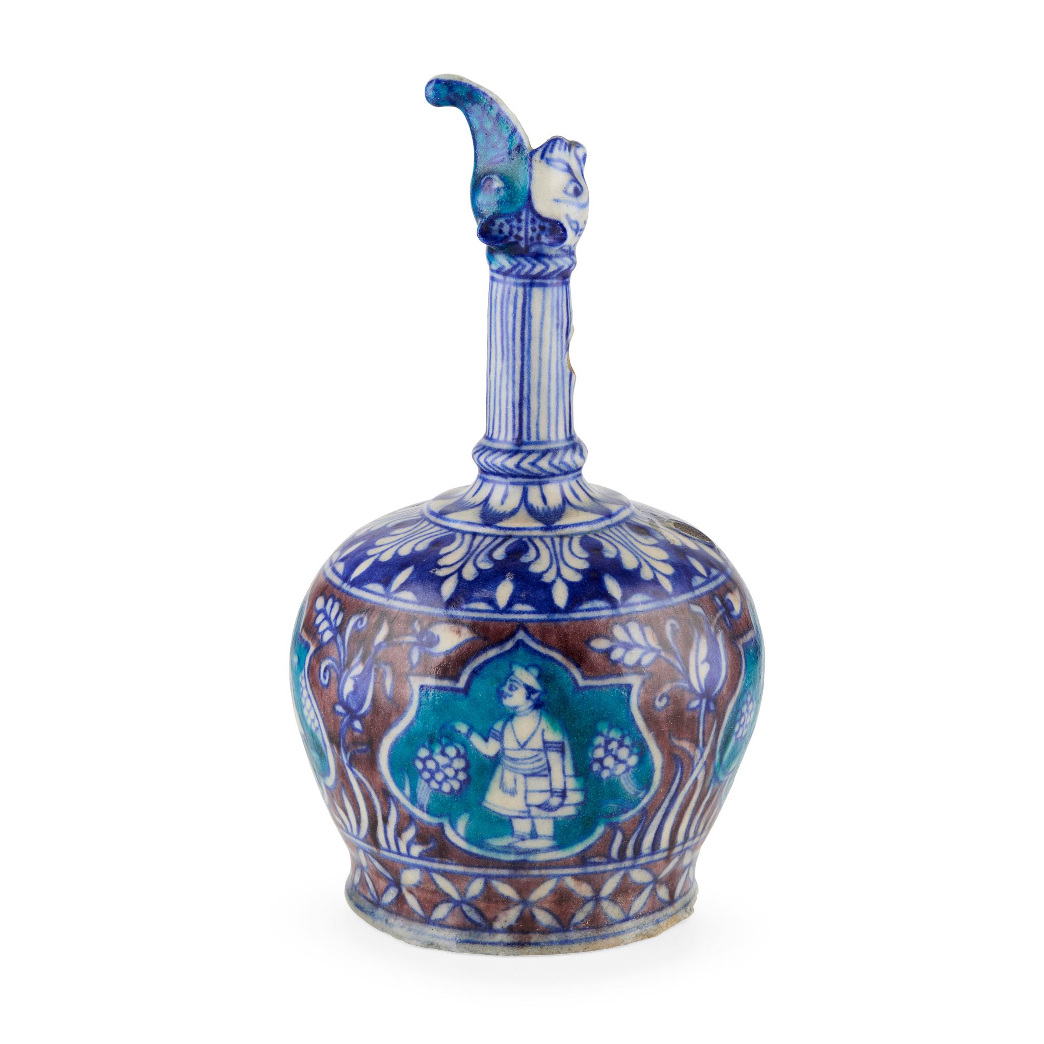 MULTAN WARE POTTERY EWER