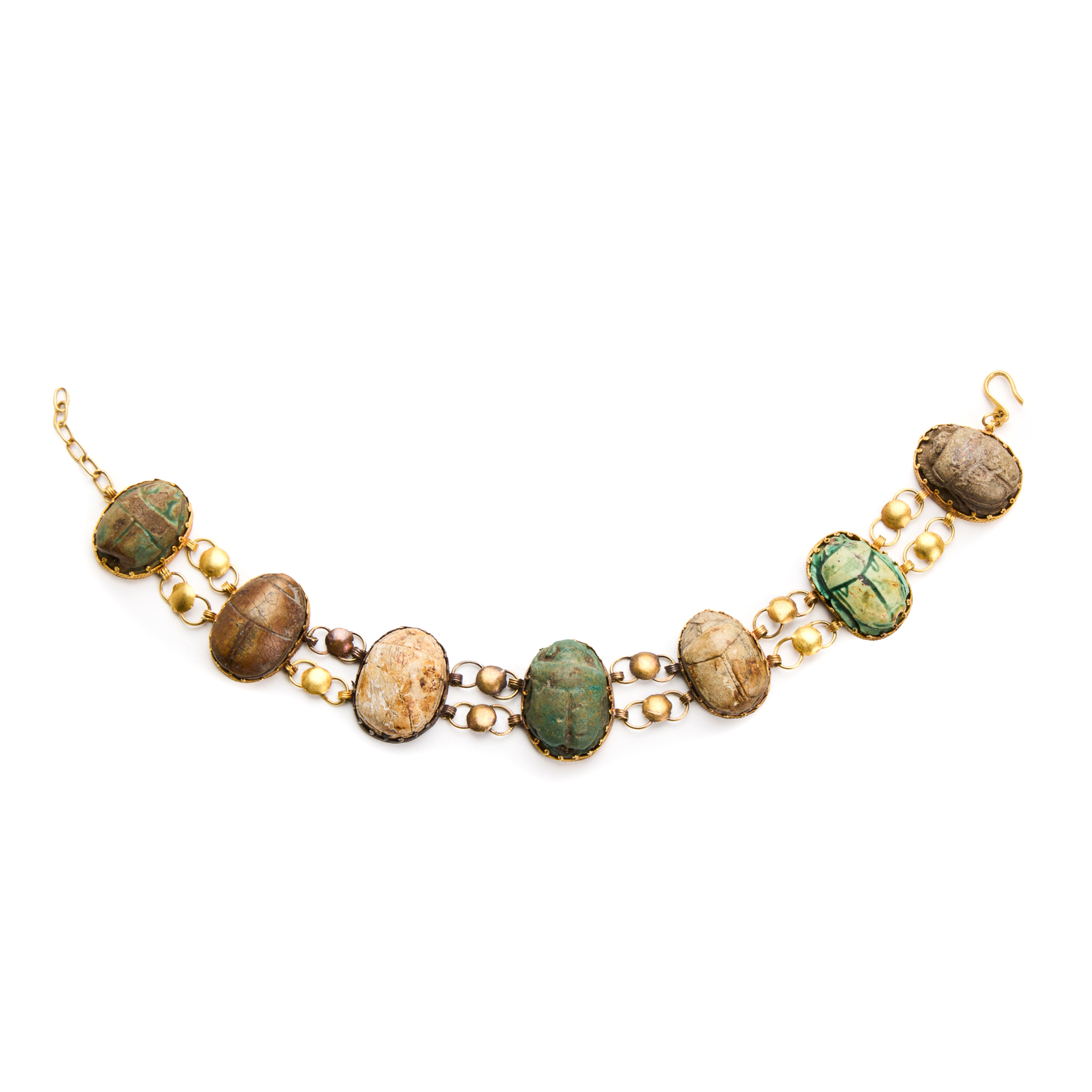 A scarab bracelet