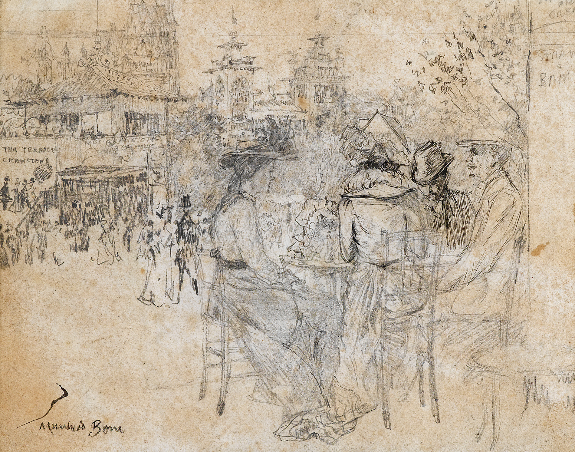 SIR DAVID MUIRHEAD BONE, H.R.W.S. (SCOTTISH 1876-1953)