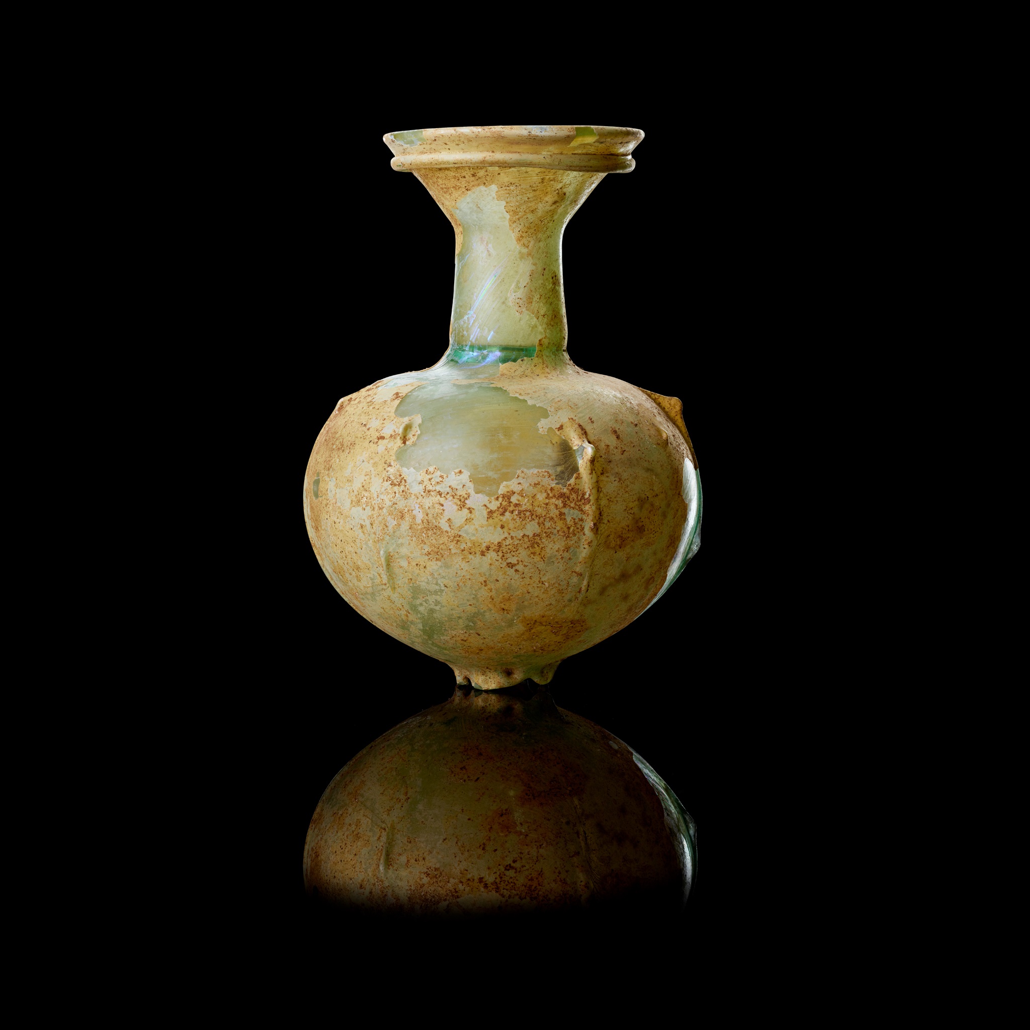 ROMAN POMEGRANATE SHAPED SPRINKLER FLASK
