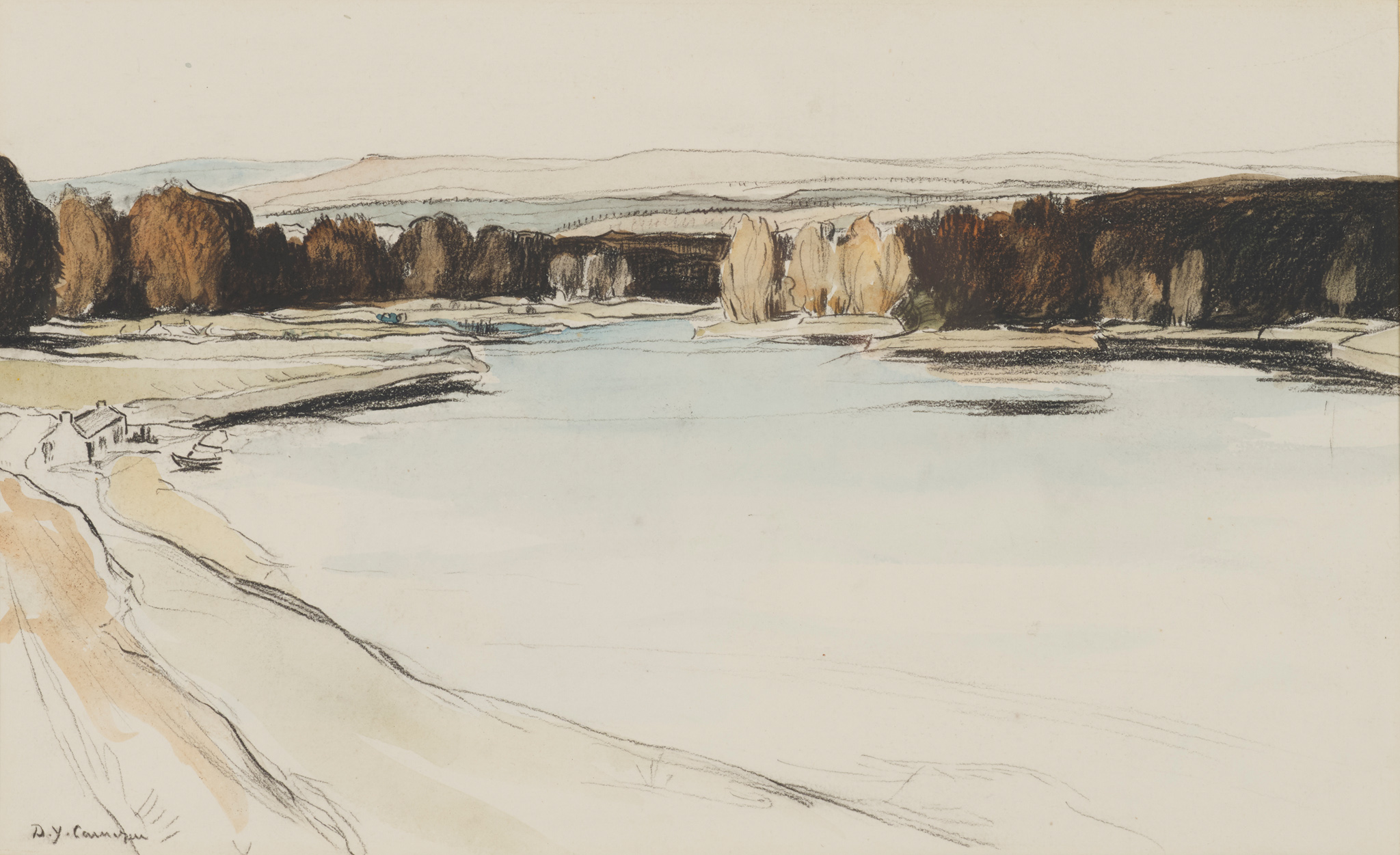 SIR DAVID YOUNG CAMERON R.A., R.S.A., R.W.S., R.S.W., R.E. (SCOTTISH 1865-1945)