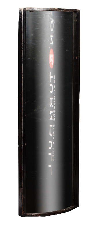 FRAMED FAIRGROUND DISTORTION MIRROR OR RIGOLARIUM