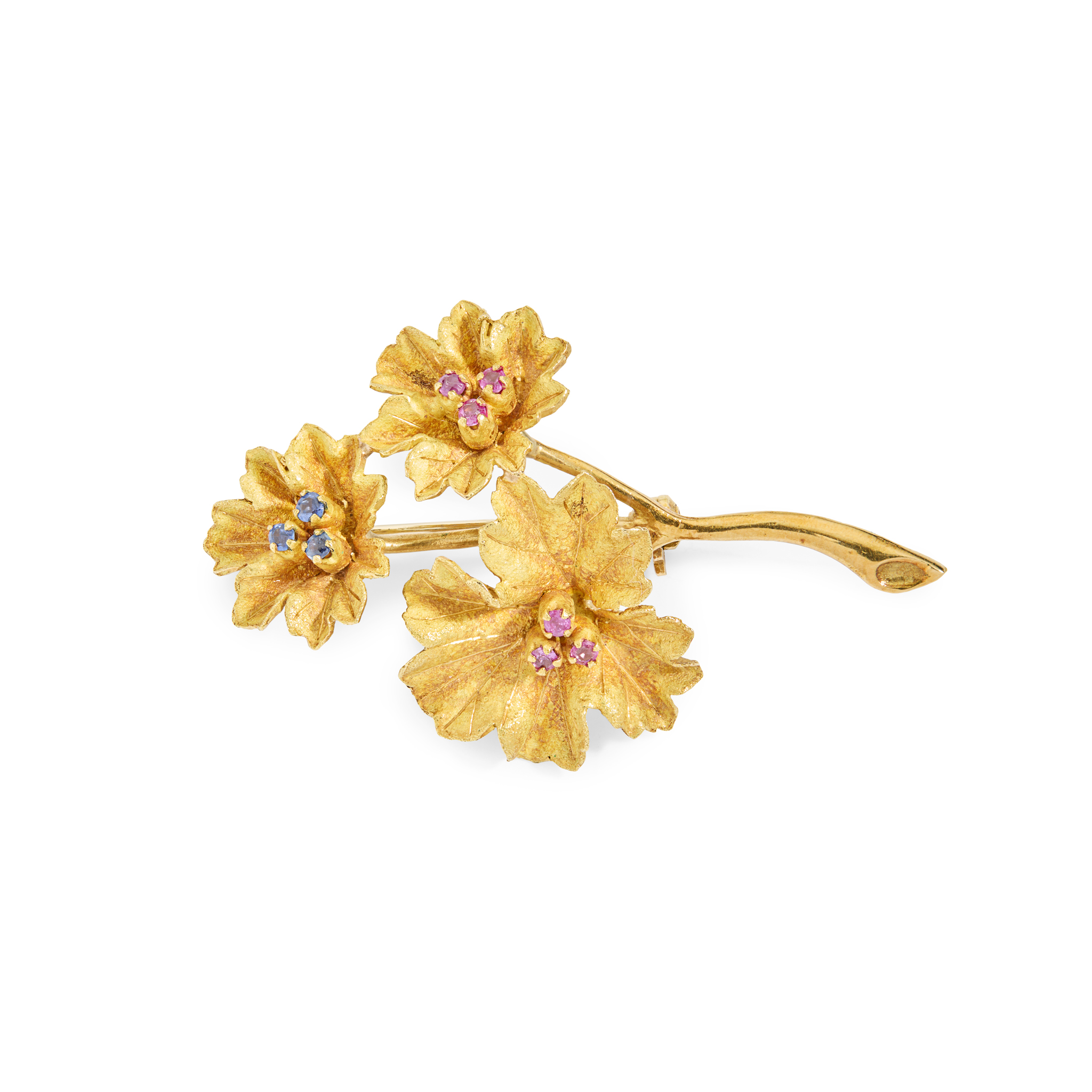 A floral brooch