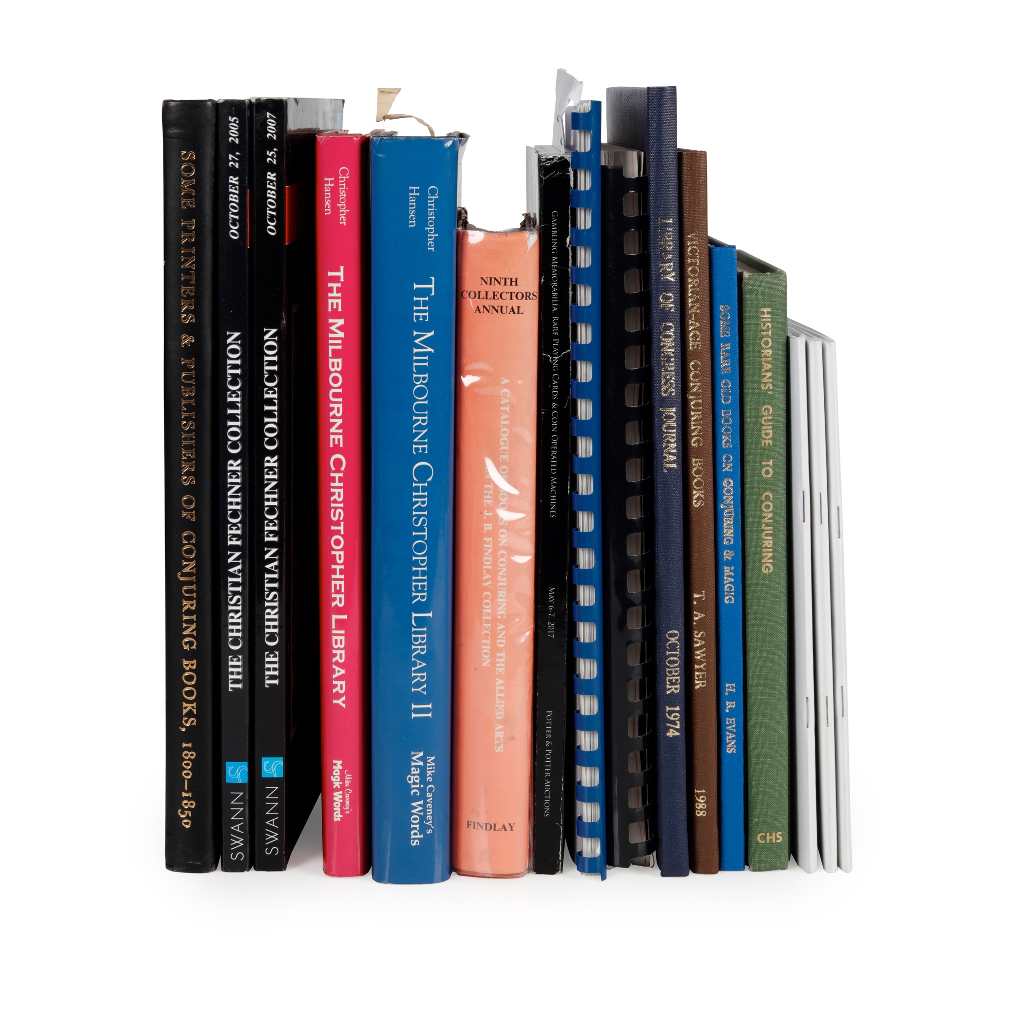 Conjuring and Magic Bibliography, including