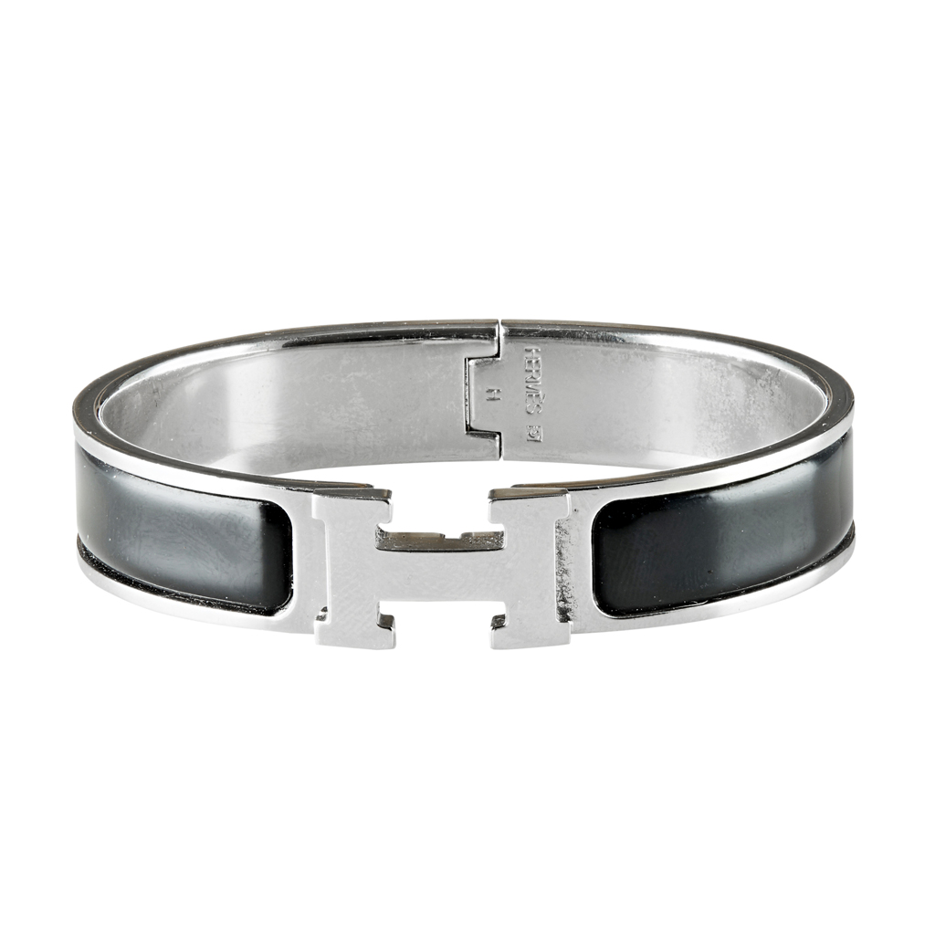 A 'Clic H Bracelet', Hermes