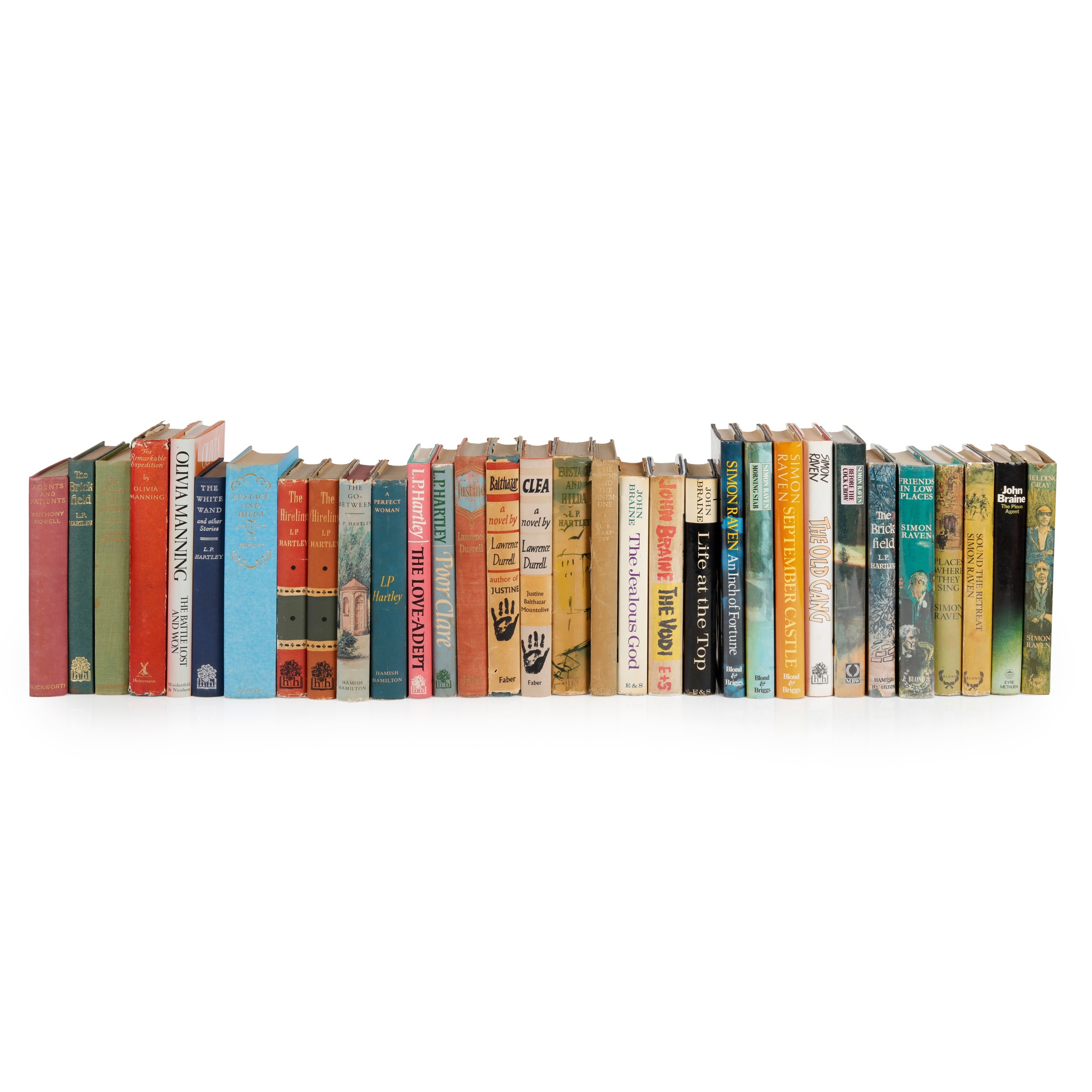 Braine, John - Lawrence Durrell - Olivia Manning - Anthony Powell - Simon Raven - L.P. Hartley