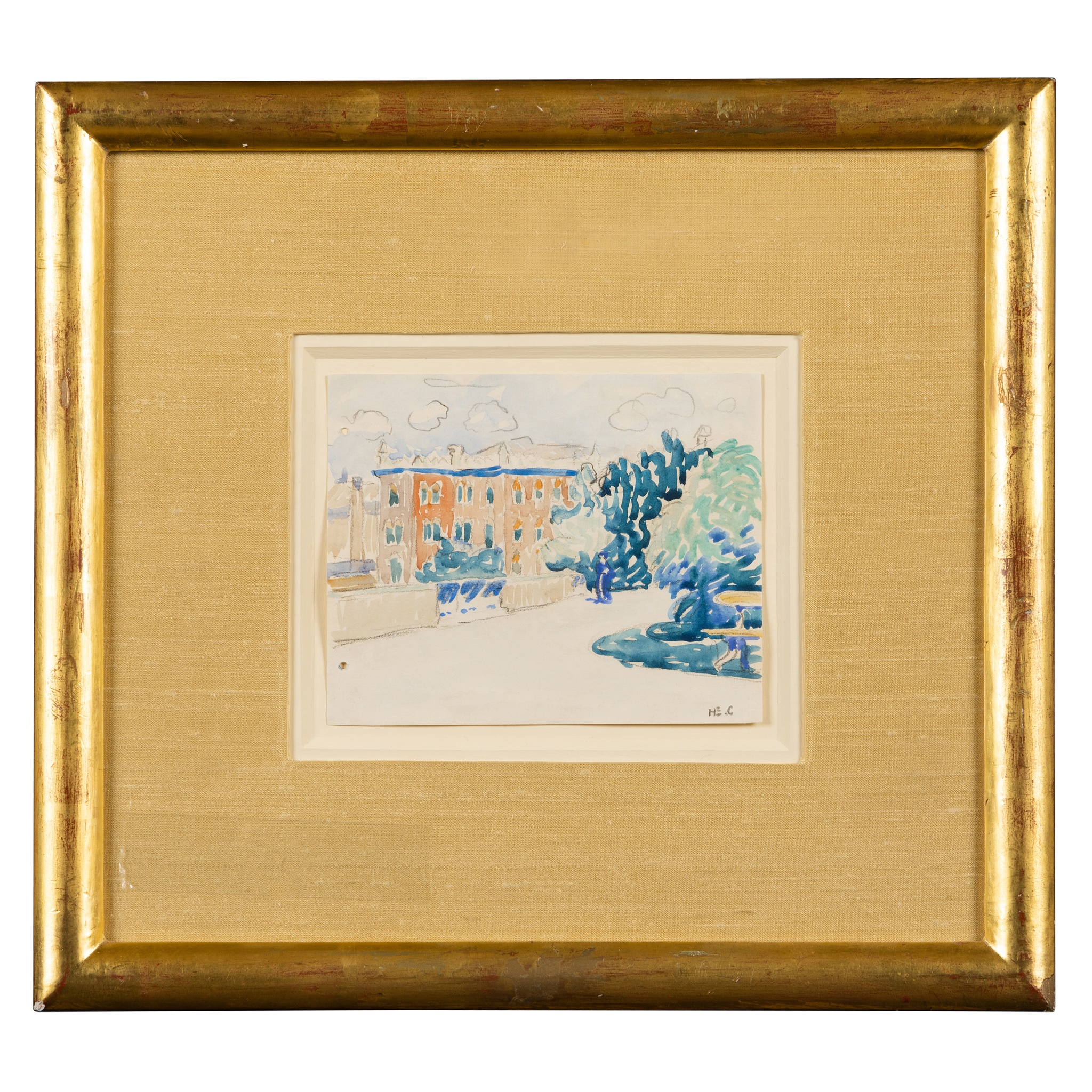 Past auction: Henri-Edmond Cross (French 1856-1910) Le Parc