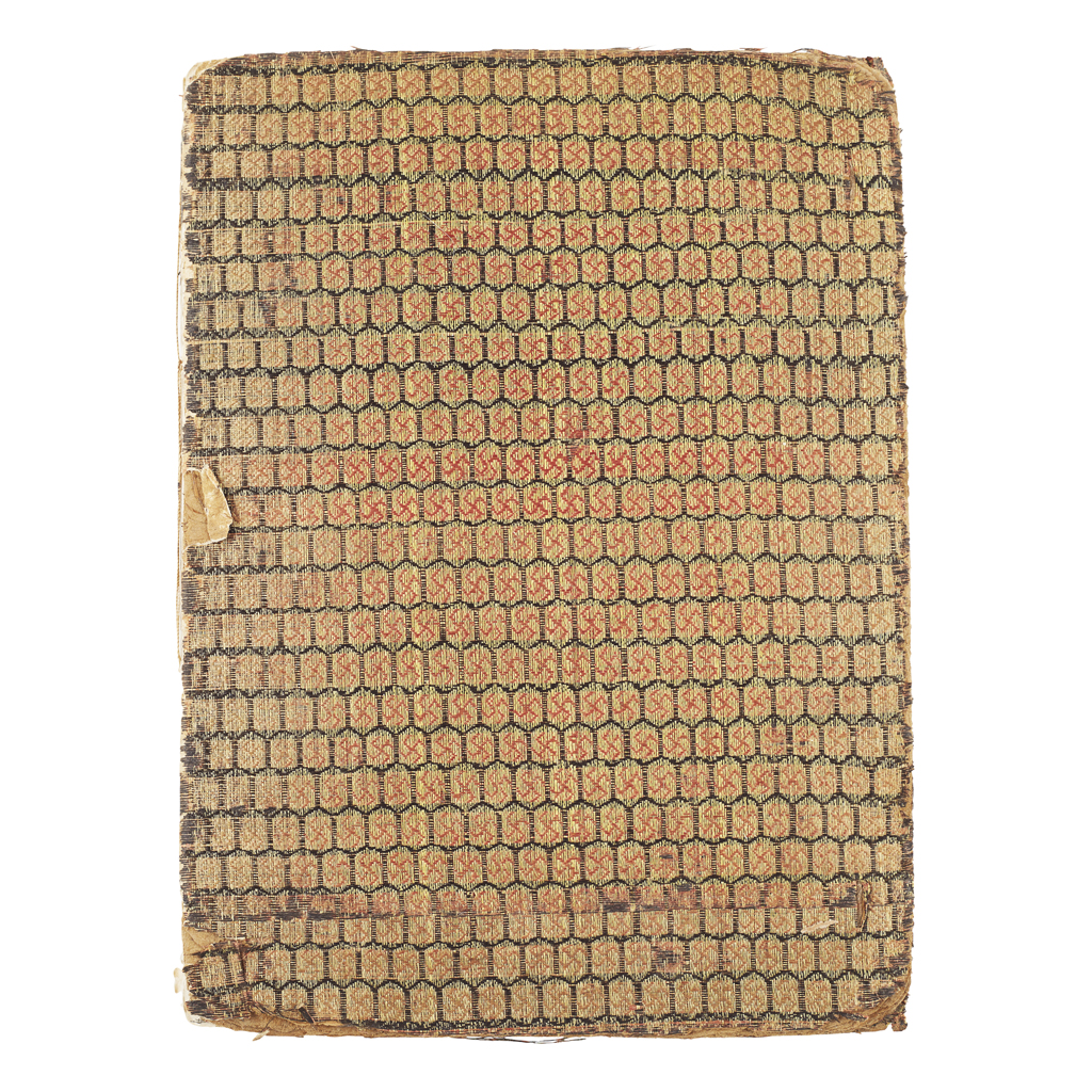 ALBUM OF TWELVE PITH PAPER PAINTINGS