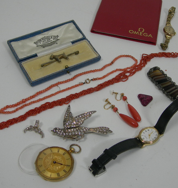 A collection of items,