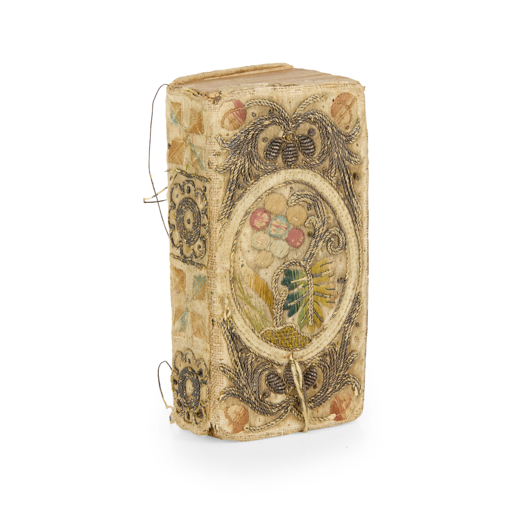 17th-century embroidered binding