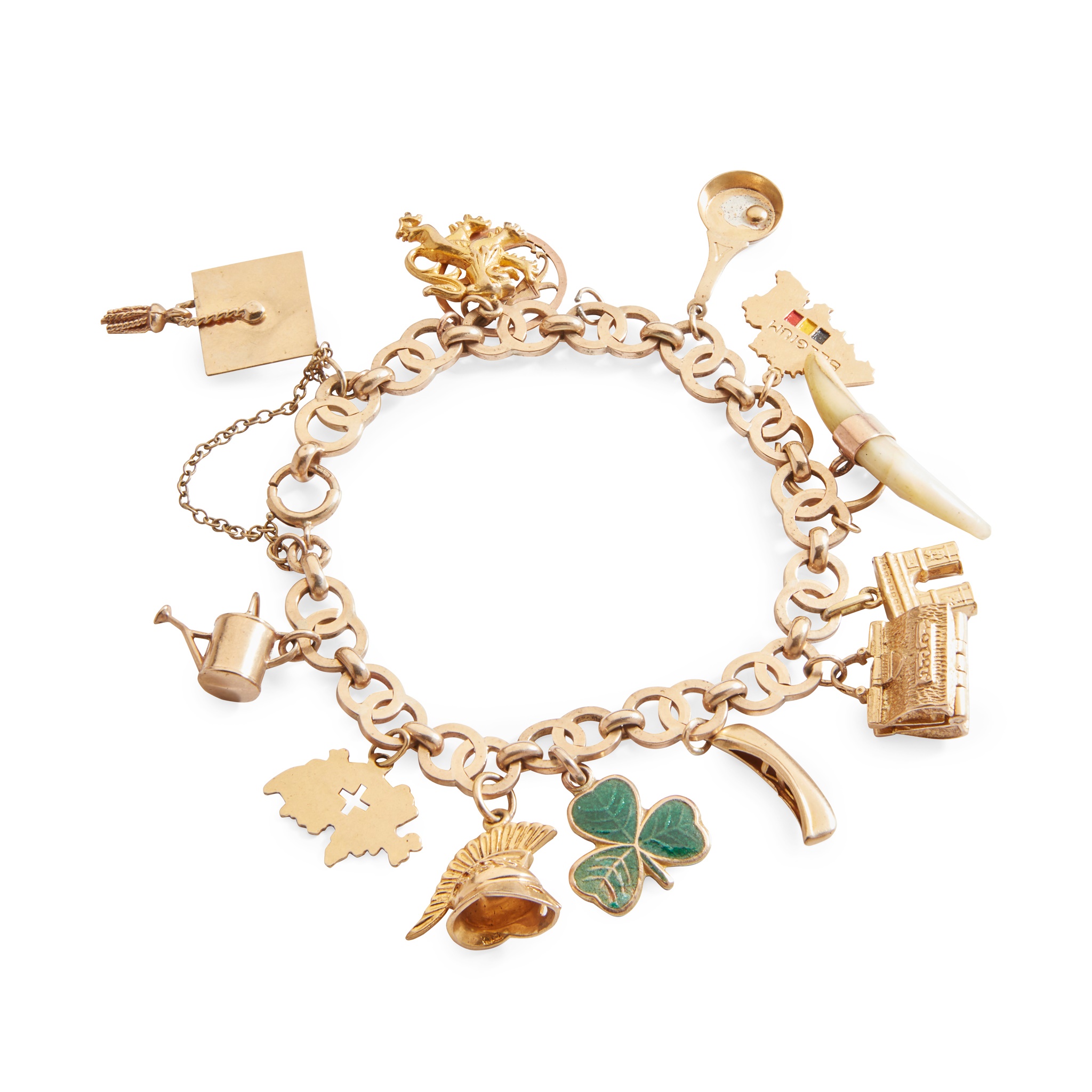 A charm bracelet