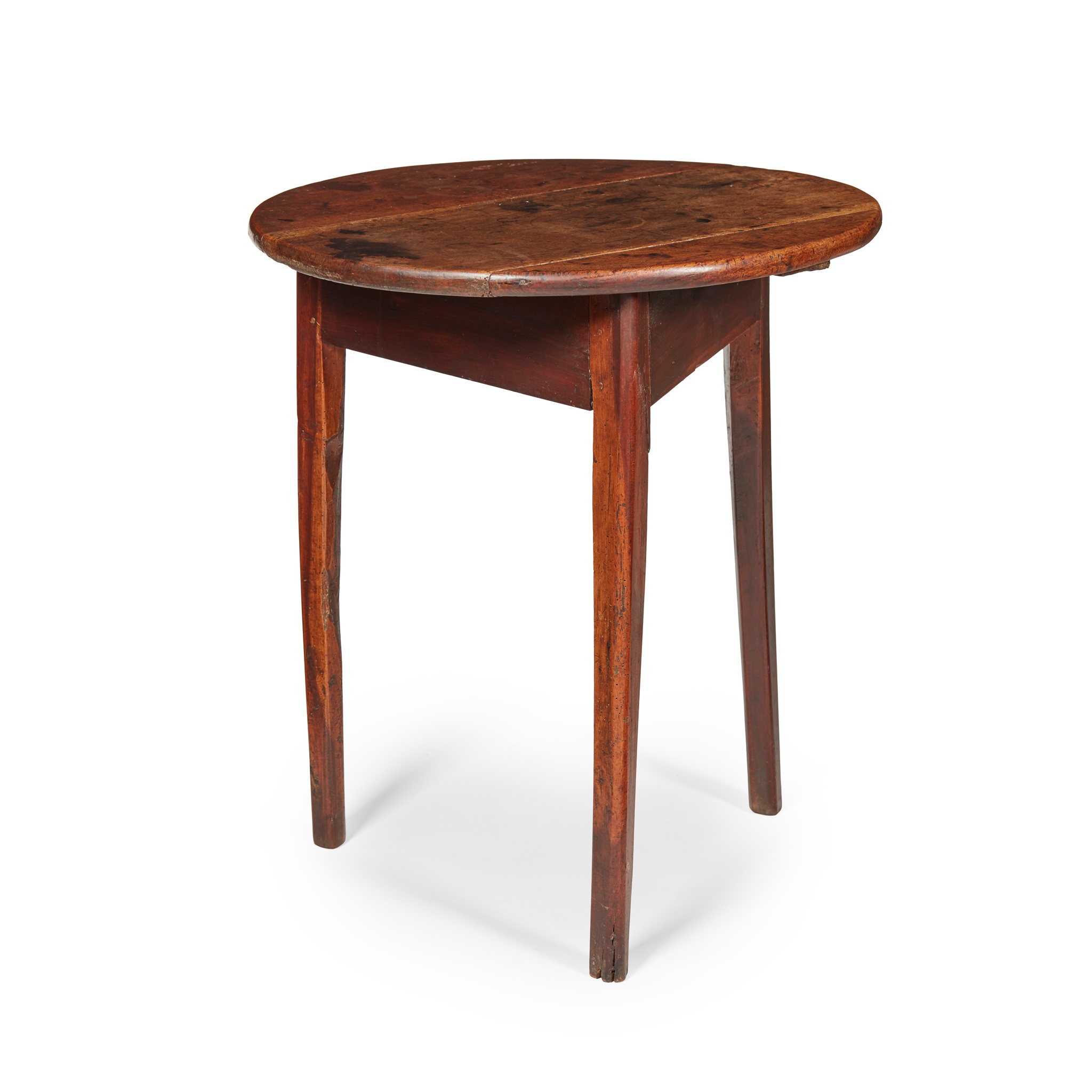 GEORGIAN PROVINCIAL FRUITWOOD CRICKET OR TAVERN TABLE