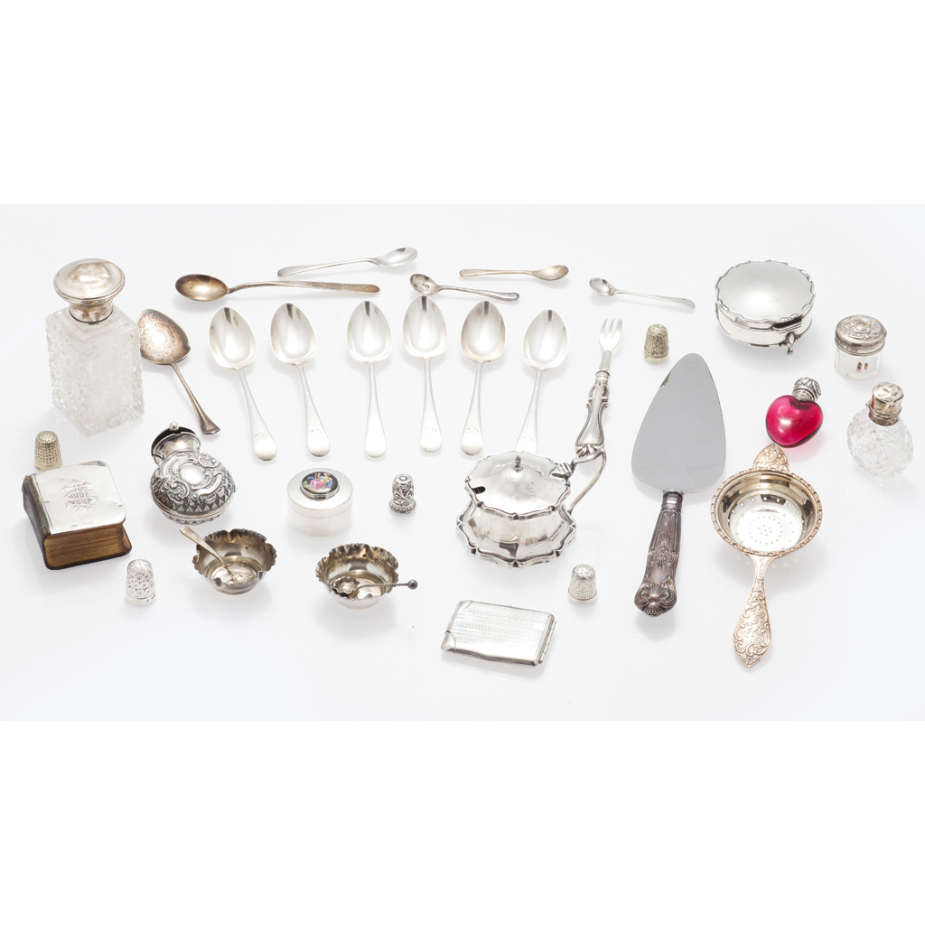 A collection of silver