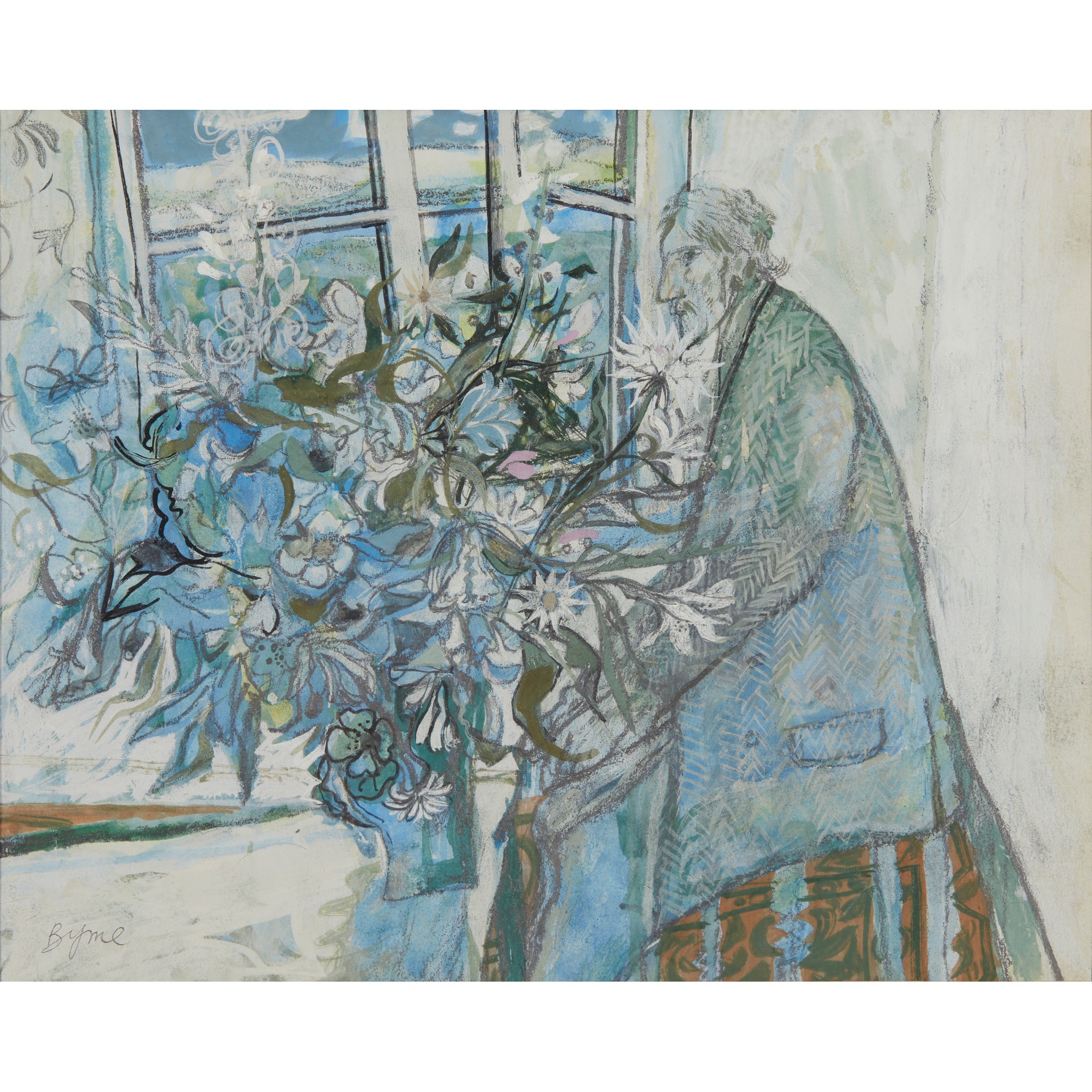 JOHN BYRNE R.S.A. (SCOTTISH 1940 - 2023)