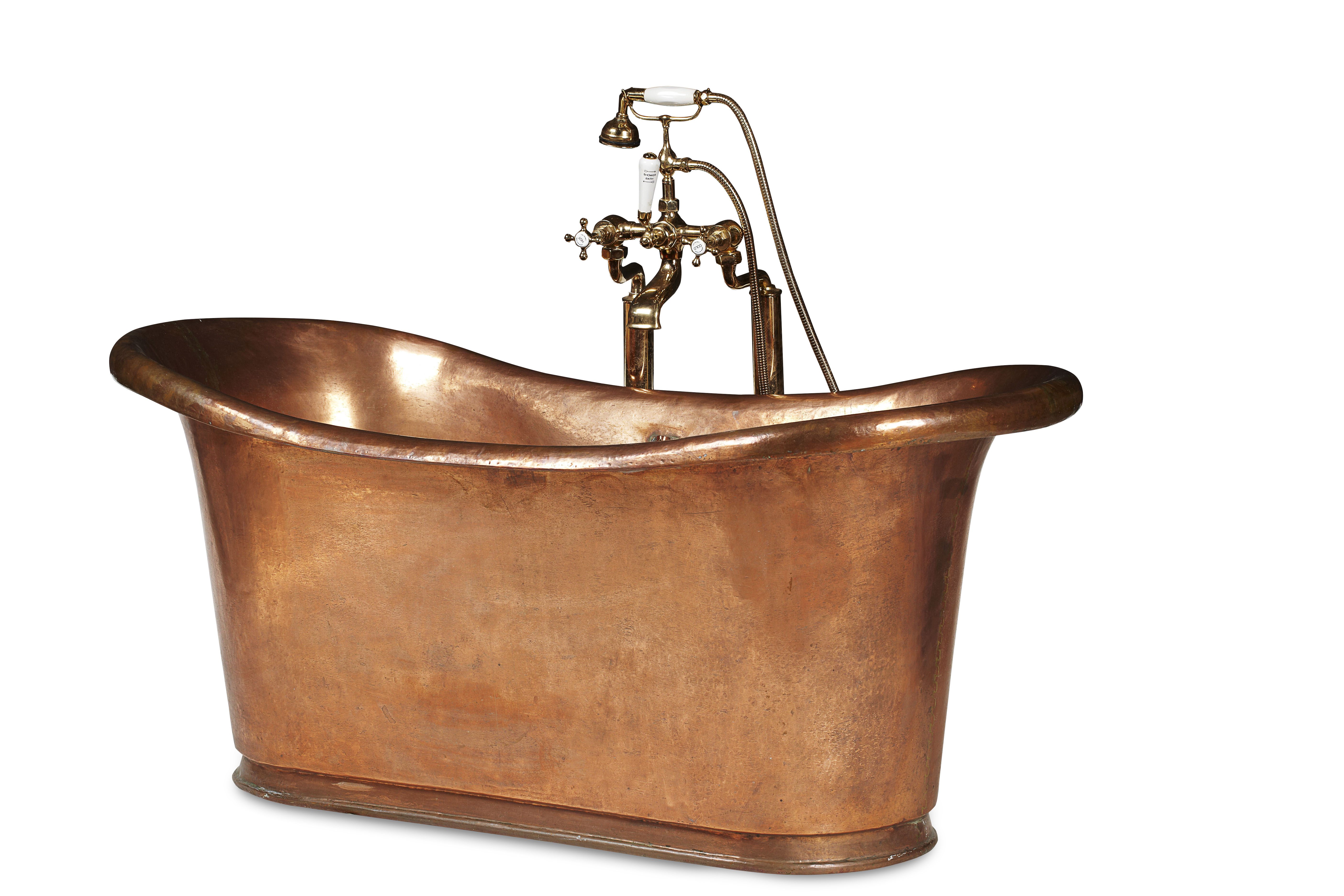 VICTORIAN COPPER BATH TUB