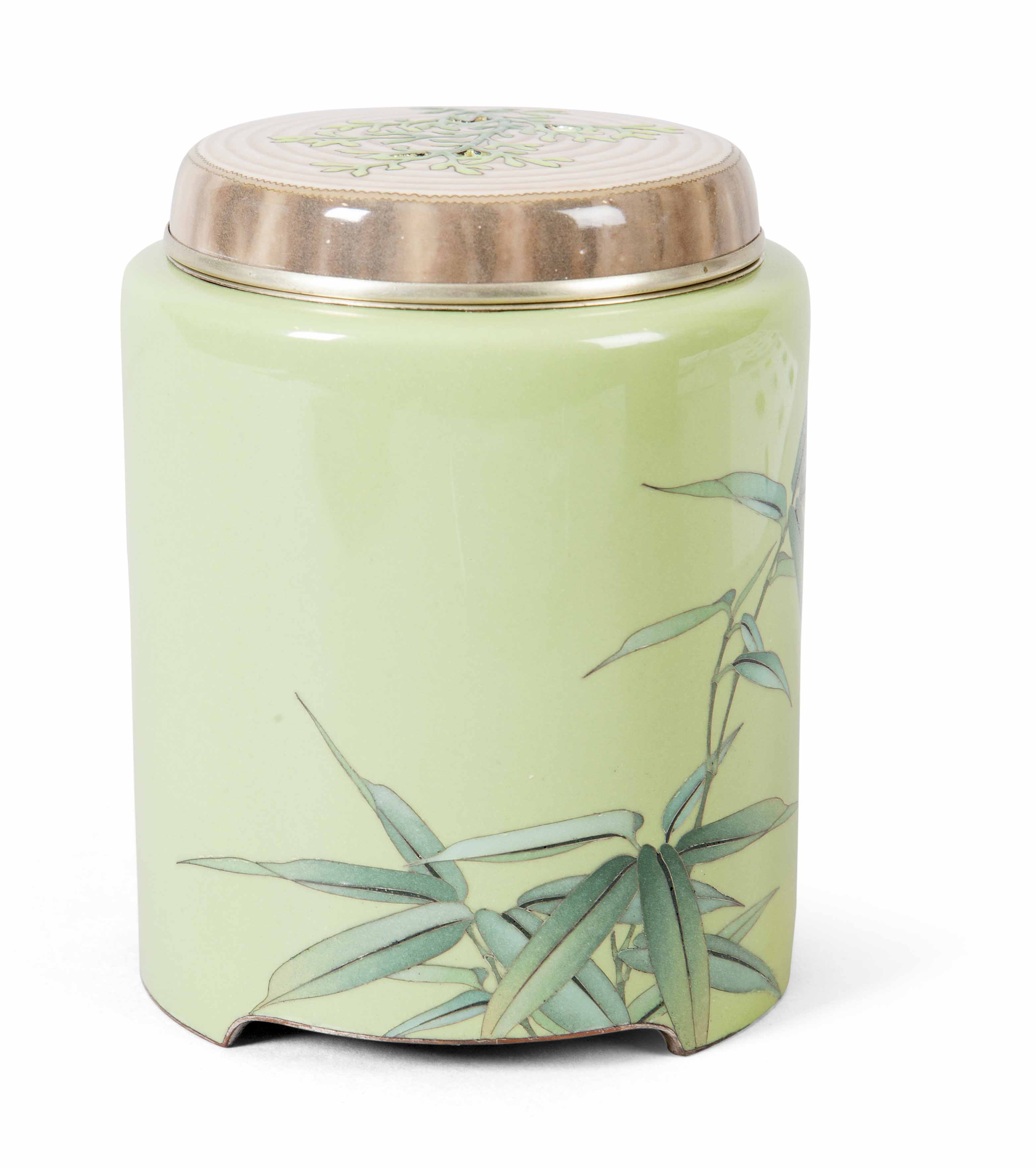 JAPANESE CLOISONNÉ ENAMEL INCENSE BURNER