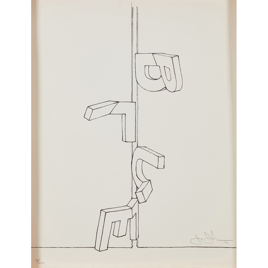 JASPER JOHNS (AMERICAN B.1930)