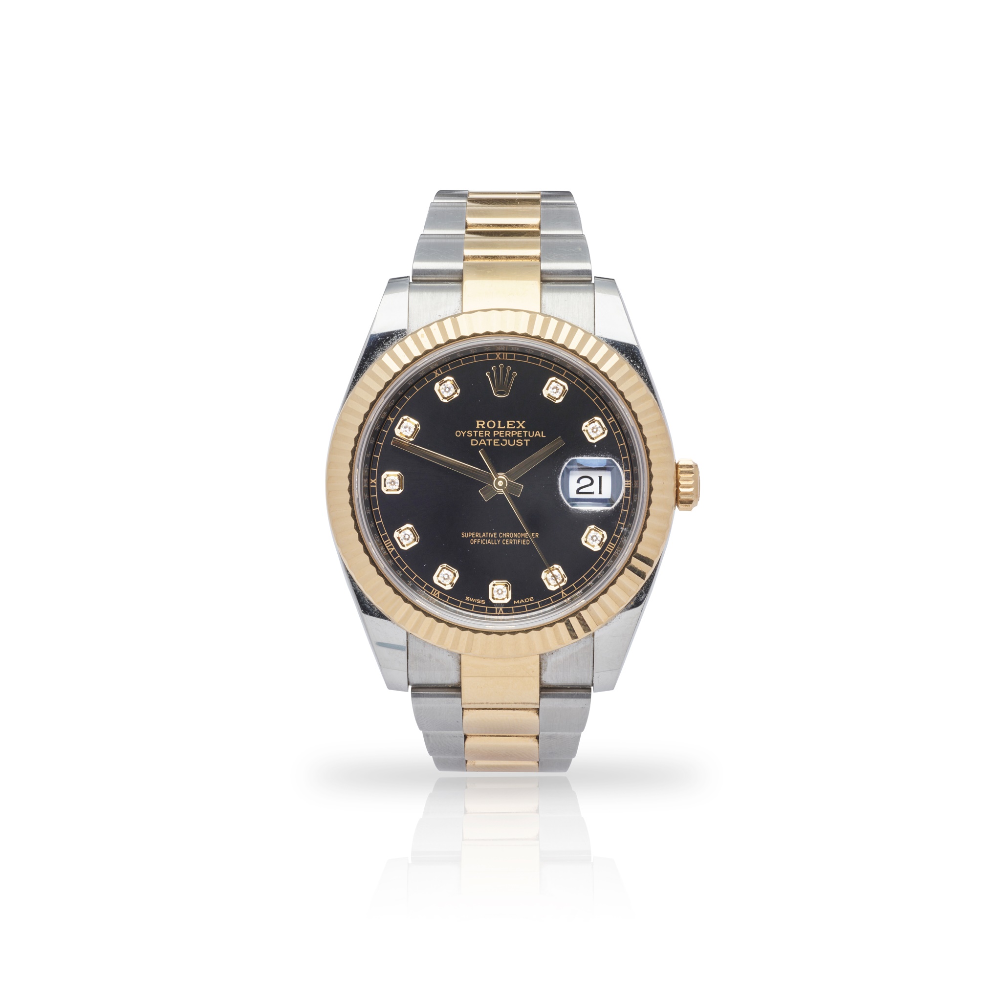 Rolex: a bi-colour Oyster Perpetual Datejust