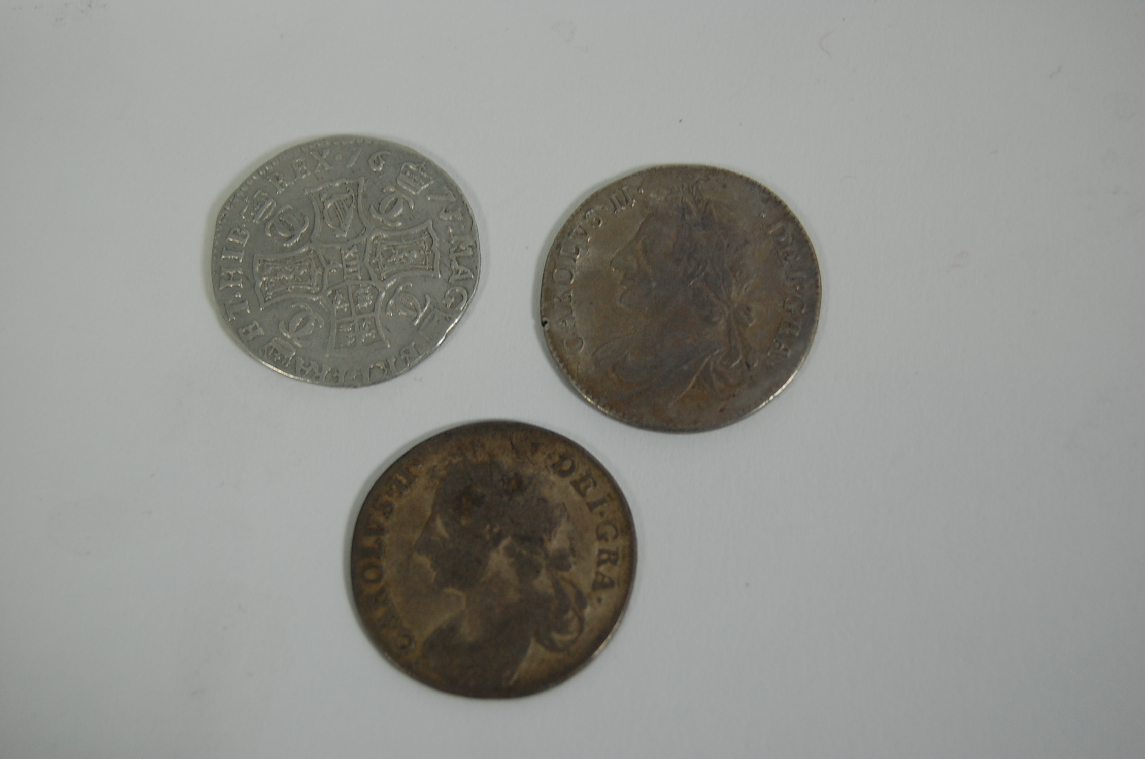 Charles II 1678 quarter dollar