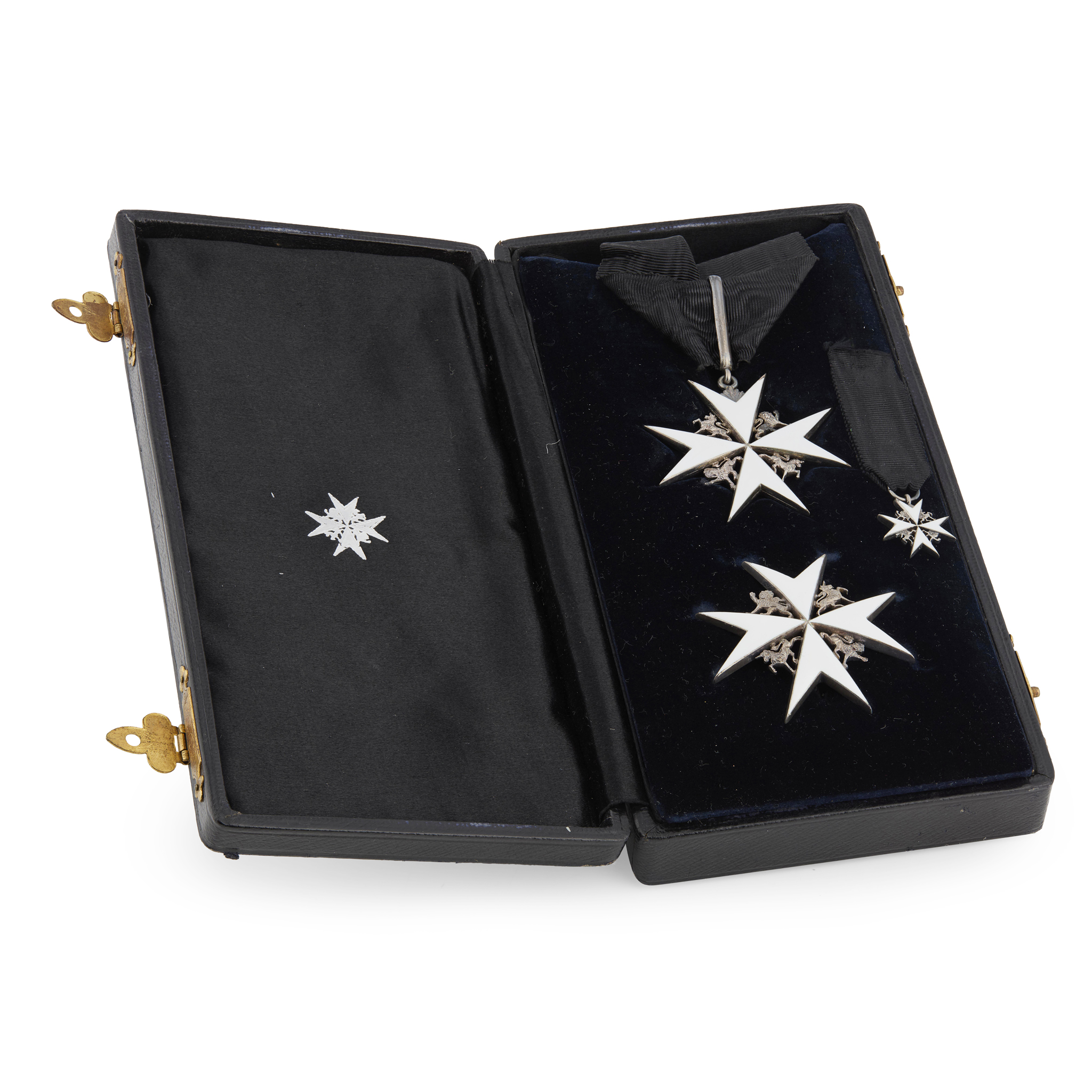 THE MOST VENERABLE ORDER OF ST. JOHN CASED INSIGNIA