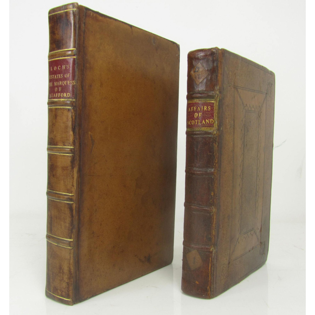 Scotland, 2 volumes, comprising Loch, James SALEROOM NOTICE: The first item is dated 1820