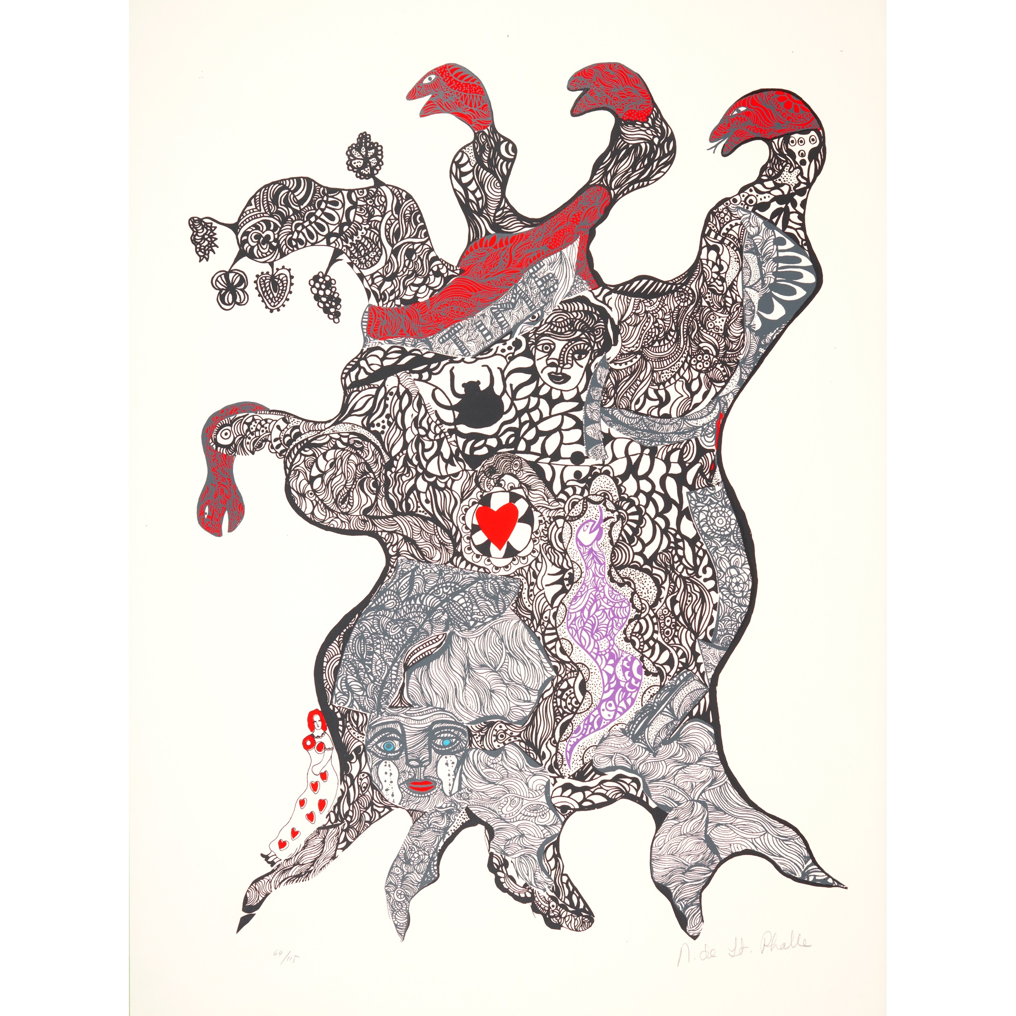 NIKI DE SAINT PHALLE (FRENCH/AMERICAN 1930-2002)