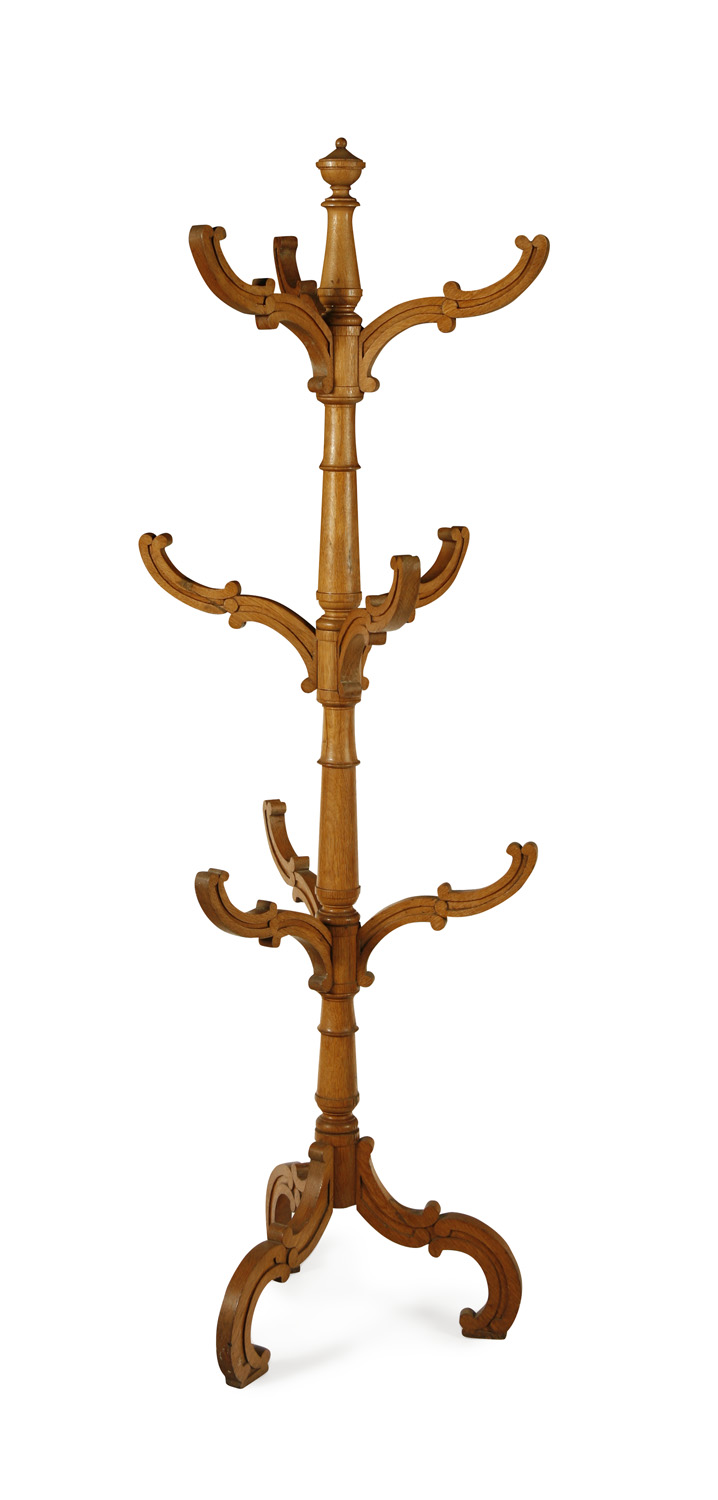 OAK COAT STAND