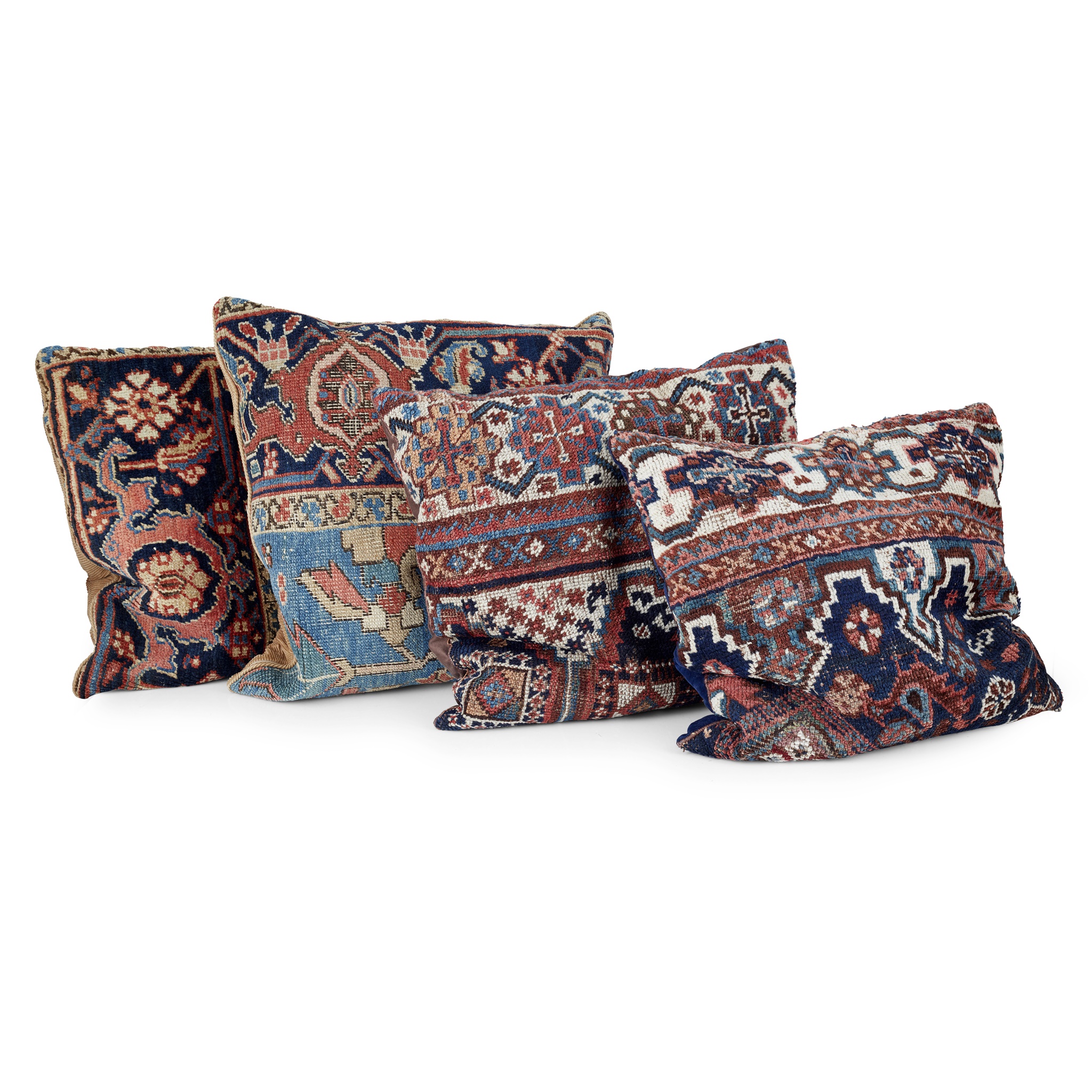 GROUP OF KELIM AND TURKEY WORK SCATTER CUSHIONS