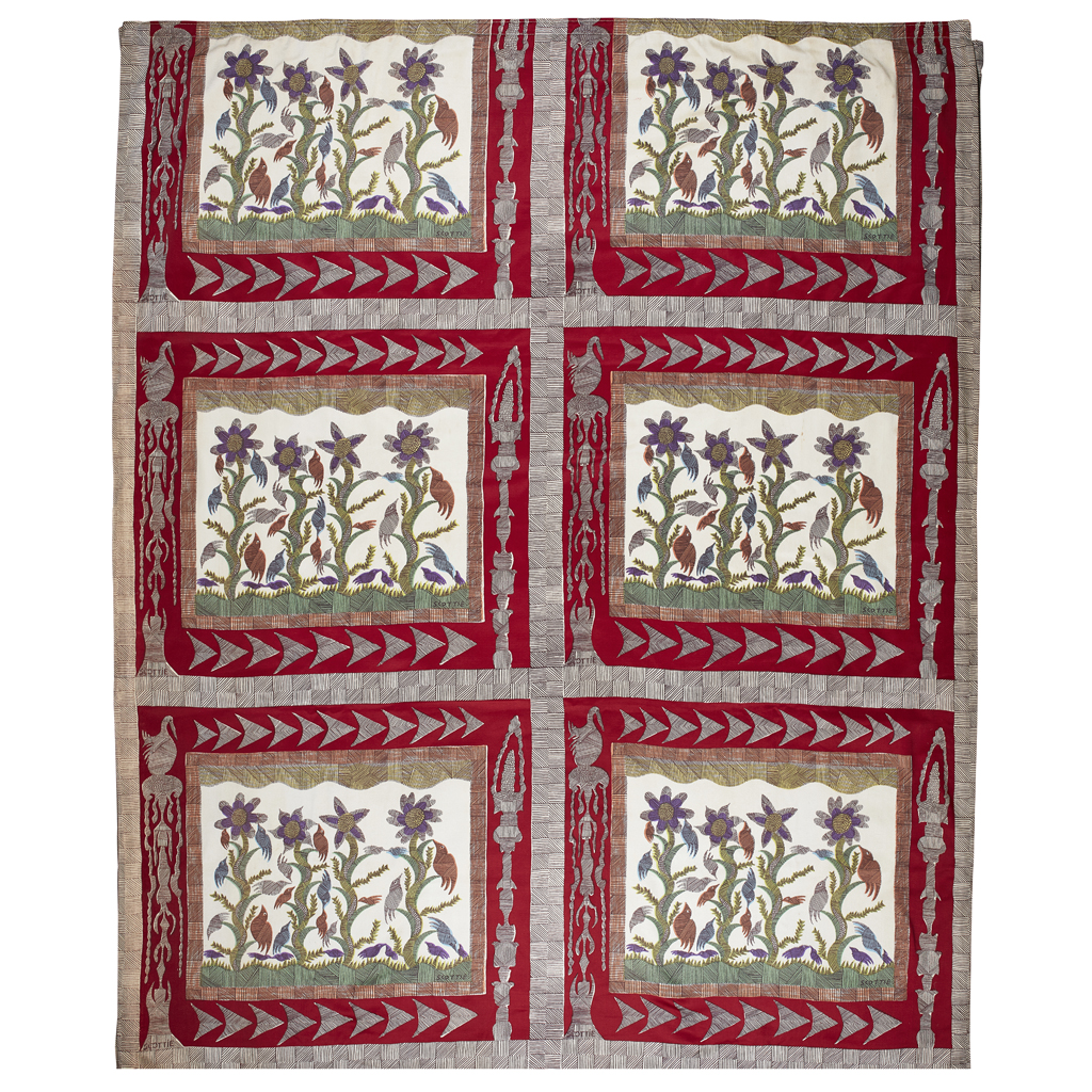 SCOTTIE WILSON (BRITISH, 1889-1972) FOR EDINBURGH WEAVERS