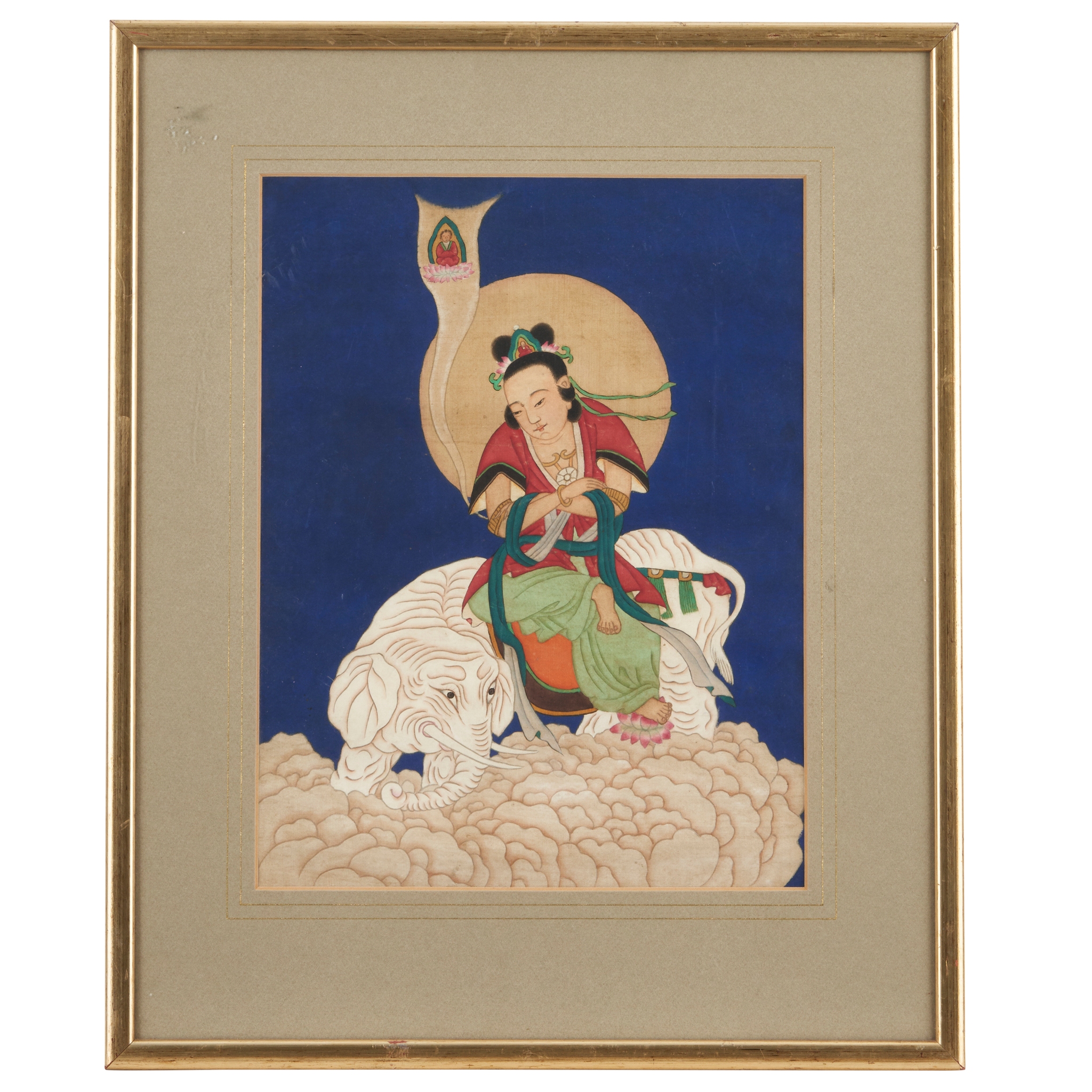 INK PAINTING OF SAMANTABHADRA