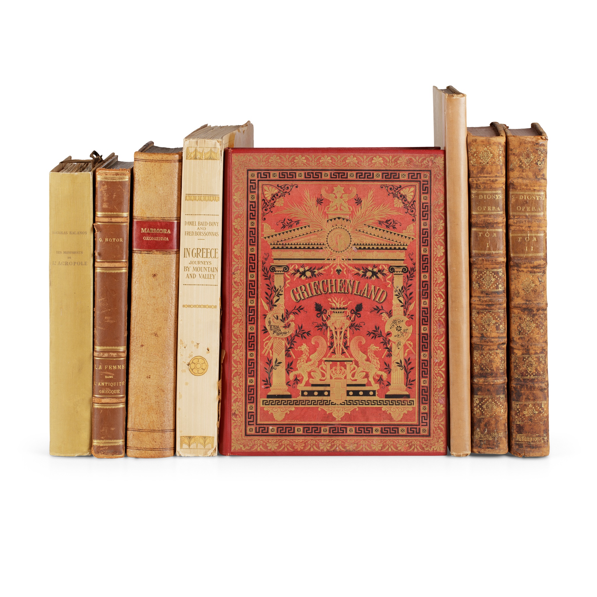 8 folio volumes, comprising
