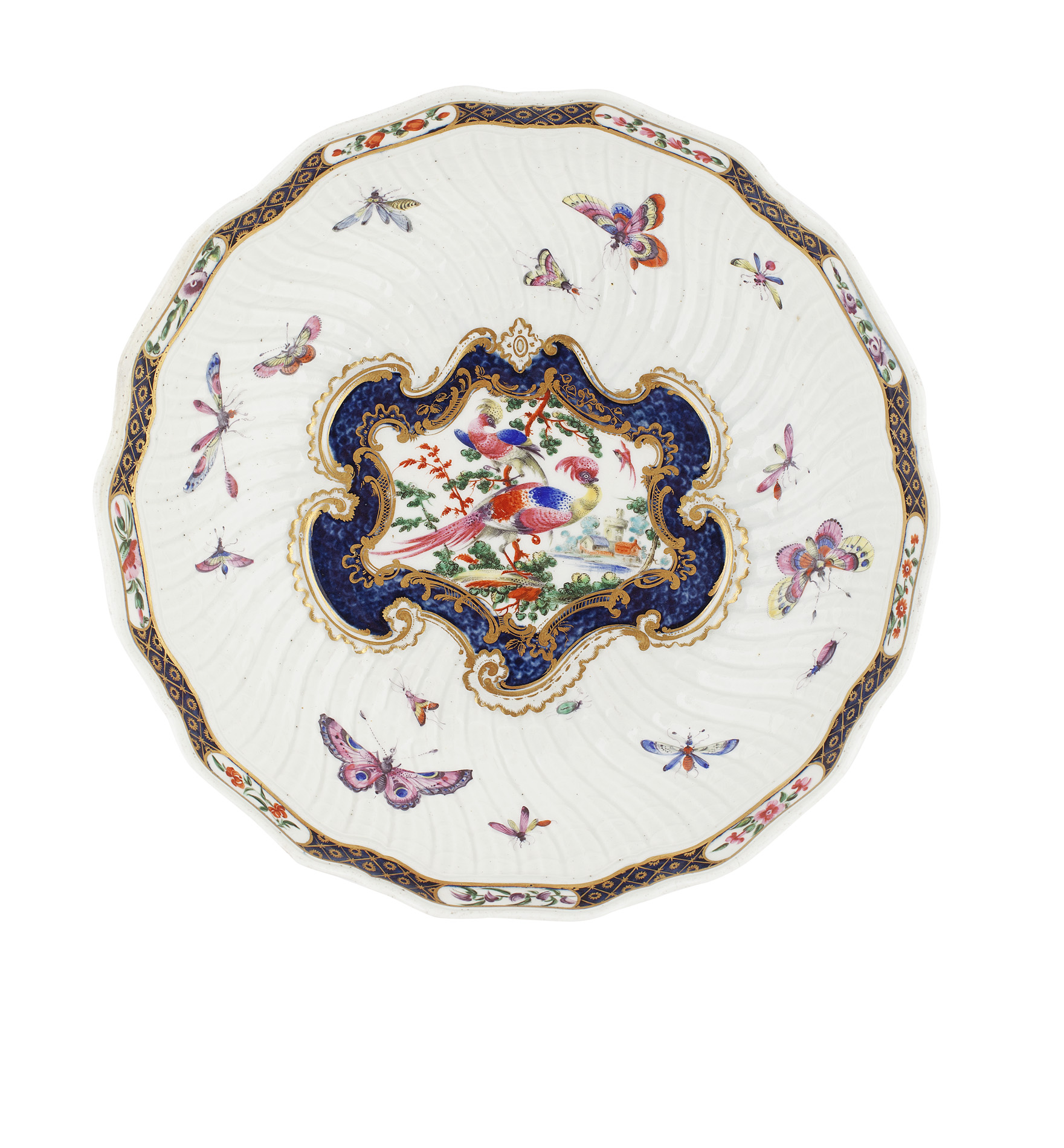 WORCESTER PORCELAIN JUNKET DISH