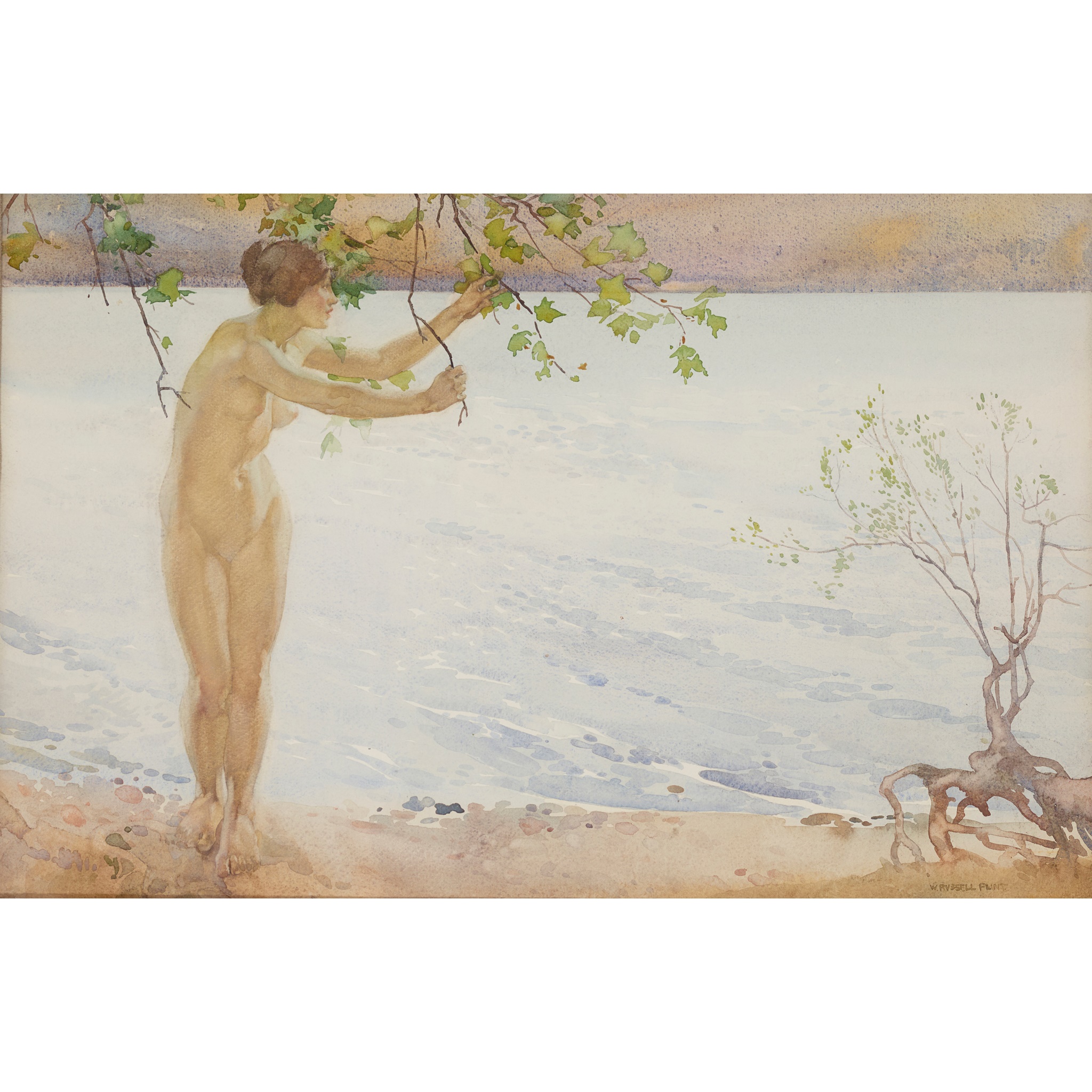 SIR WILLIAM RUSSELL FLINT P.R.A., P.R.W.S., R.S.W., R.O.I., R.E. (SCOTTISH 1880-1969)