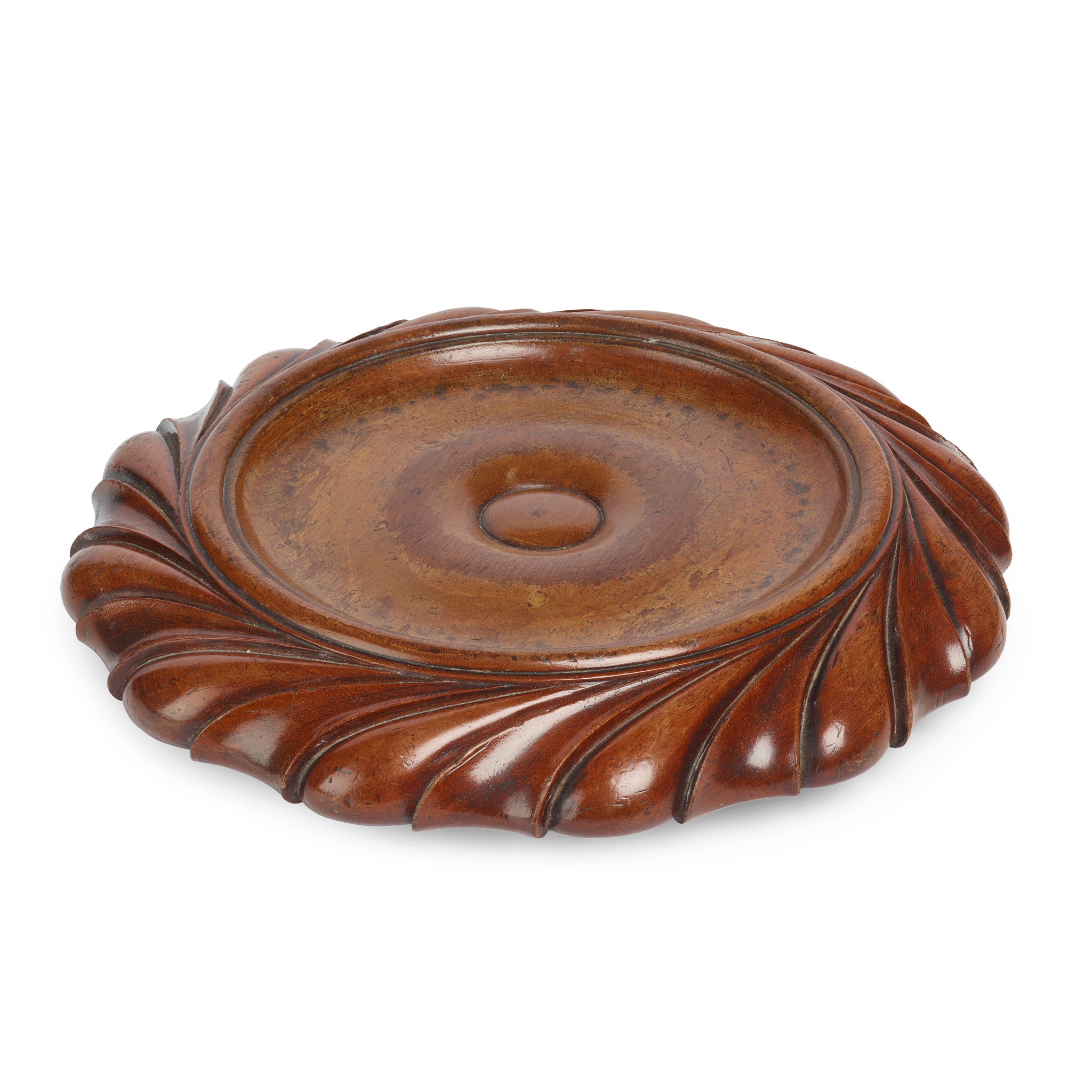 REGENCY MAHOGANY TABLE COASTER, IN THE MANNER OF JAMES MEIN OF KELSO