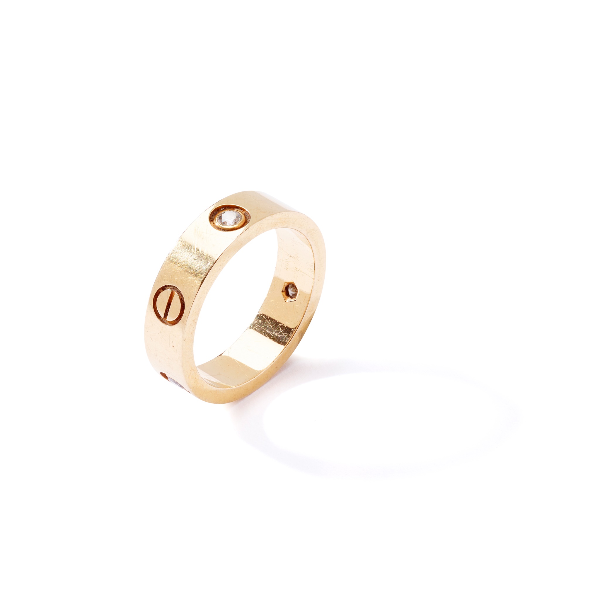 Cartier: A diamond-set 'Love' ring