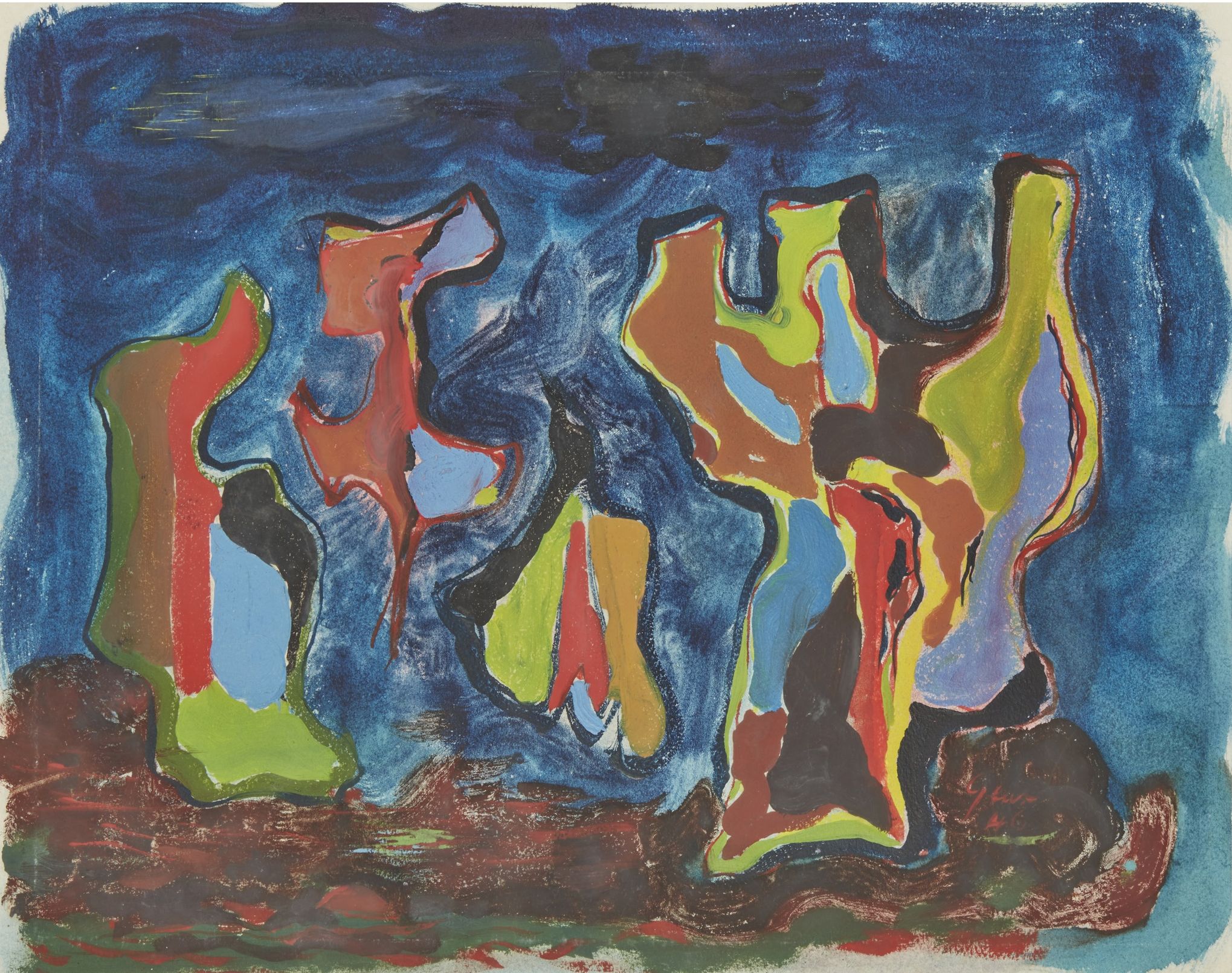 WILLIAM GEAR R.A., F.R.S.A., R.B.S.A. (SCOTTISH 1915-1997)