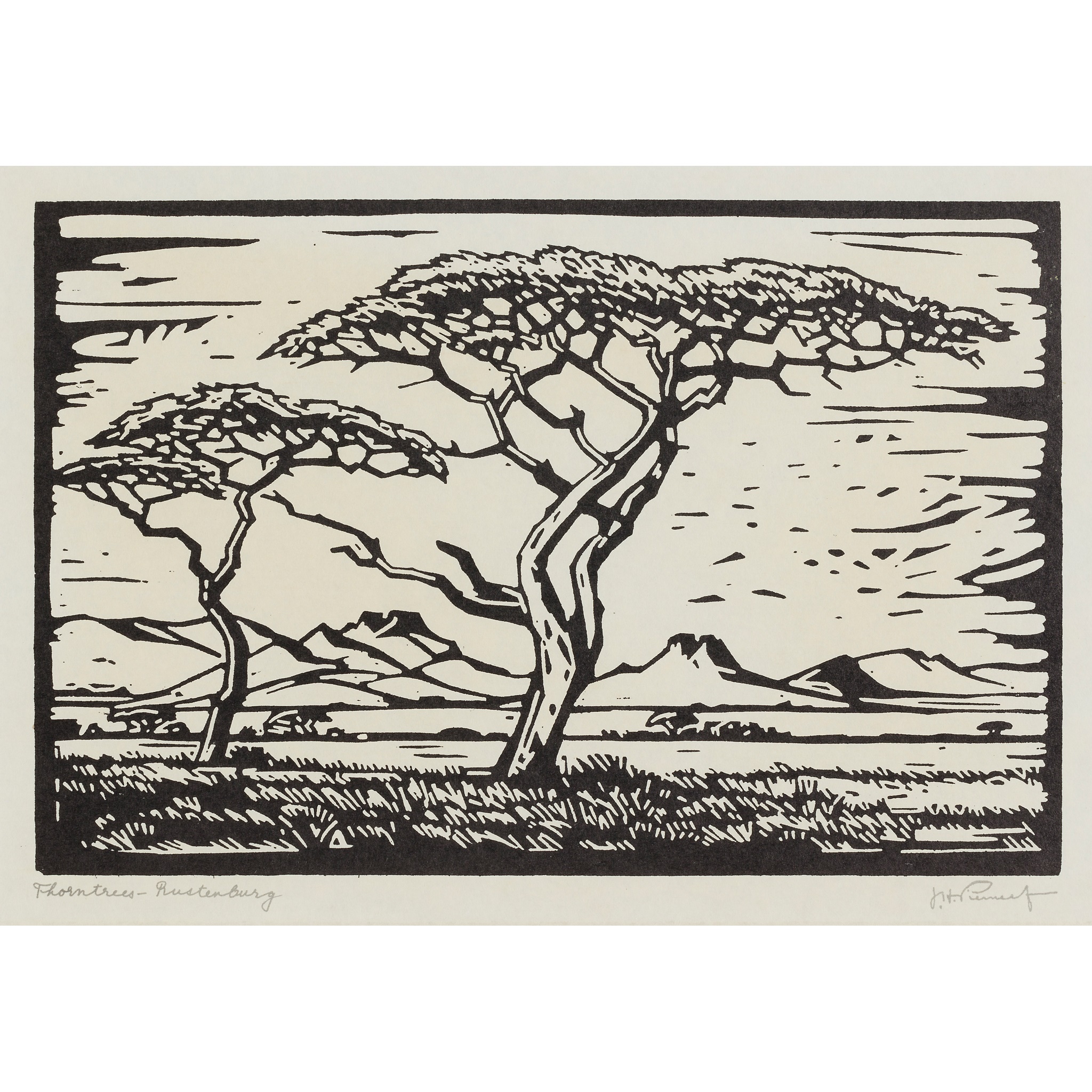 J. H. PIERNEEF (SOUTH AFRICAN 1886-1957), AFTER