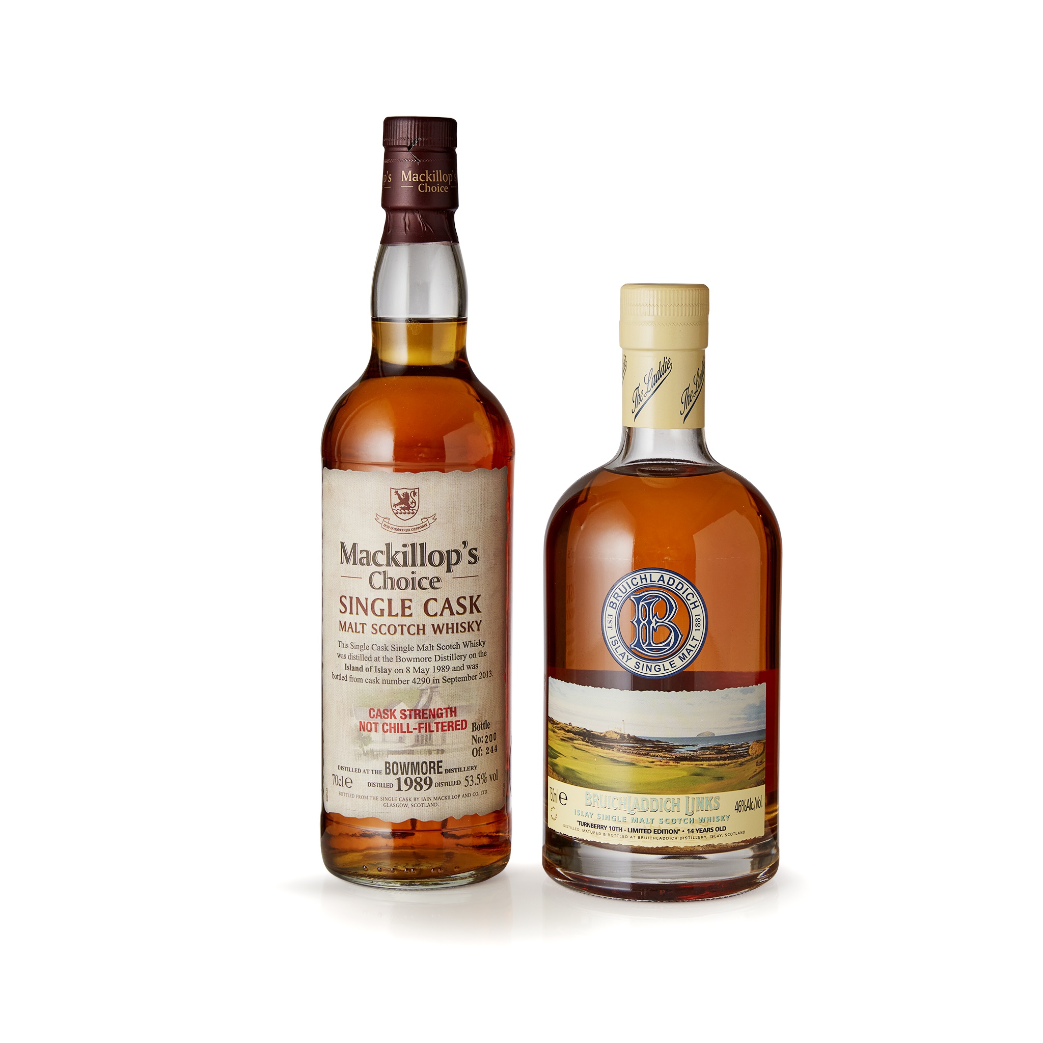 BOWMORE 1989 CASK STRENGTH - MACKILLOP'S CHOICE